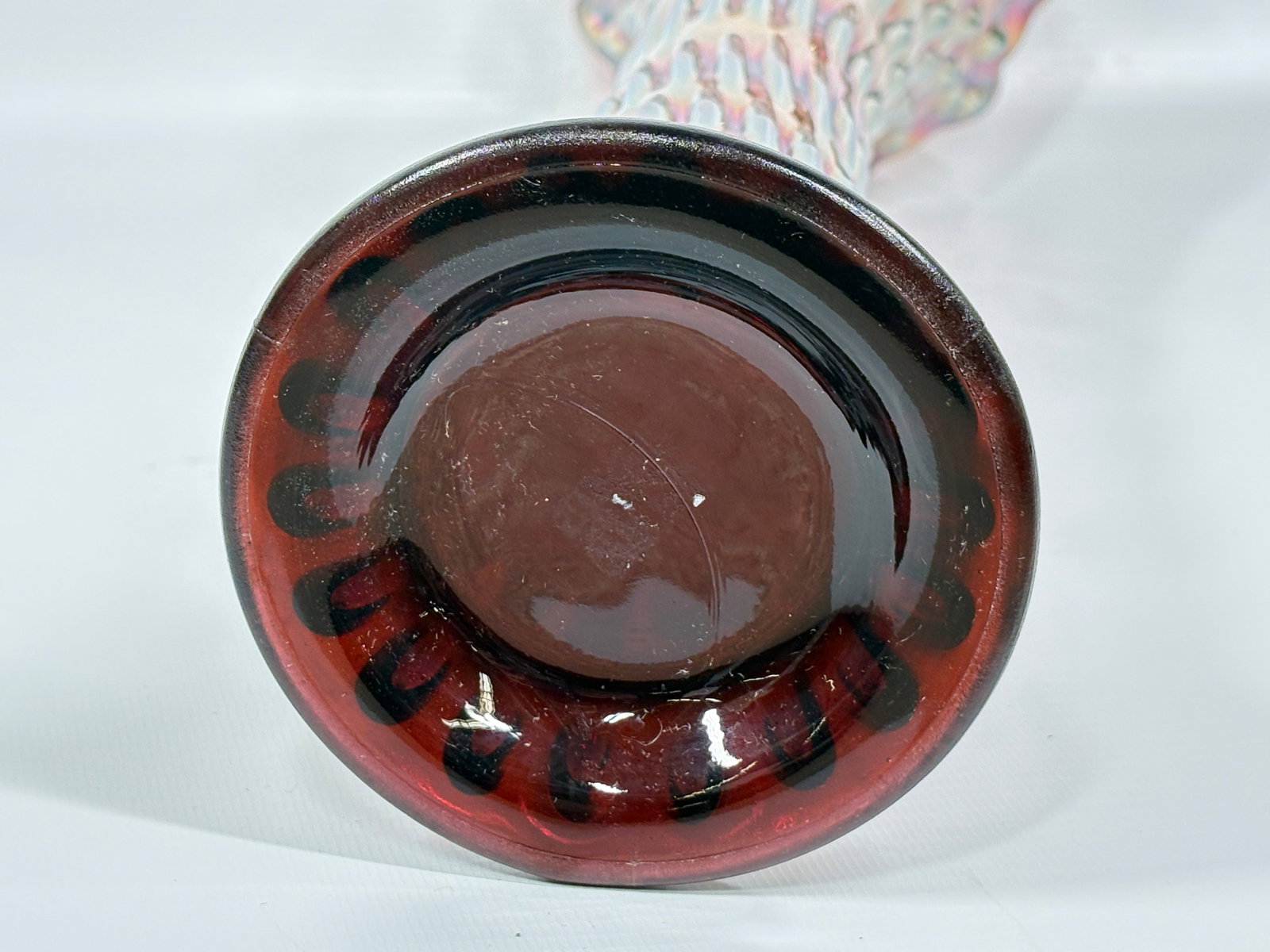 PURPLE RUSTIC MID-SIZE VASE - 5