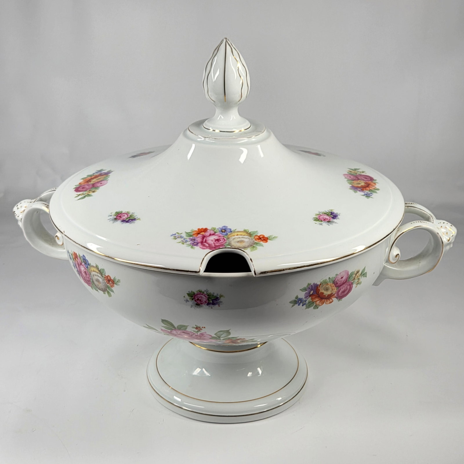 ROSENTHAL HAND PAINTED FLORAL PORCELAIN TUREEN (1 of 5)