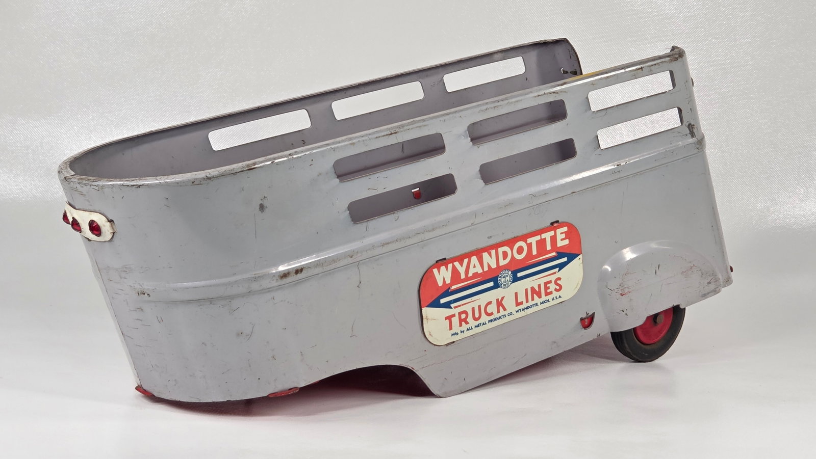 WYANDOTTE PRESSED STEEL TRUCK LINES TRAILER (1 of 5)