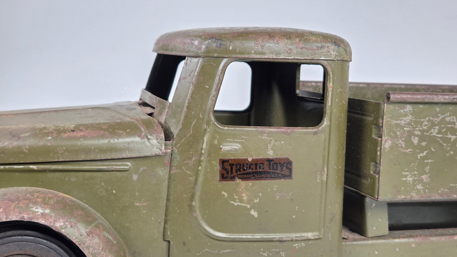 STRUCTO PRESSED STEEL US ARMY DUMP TRUCK - 2