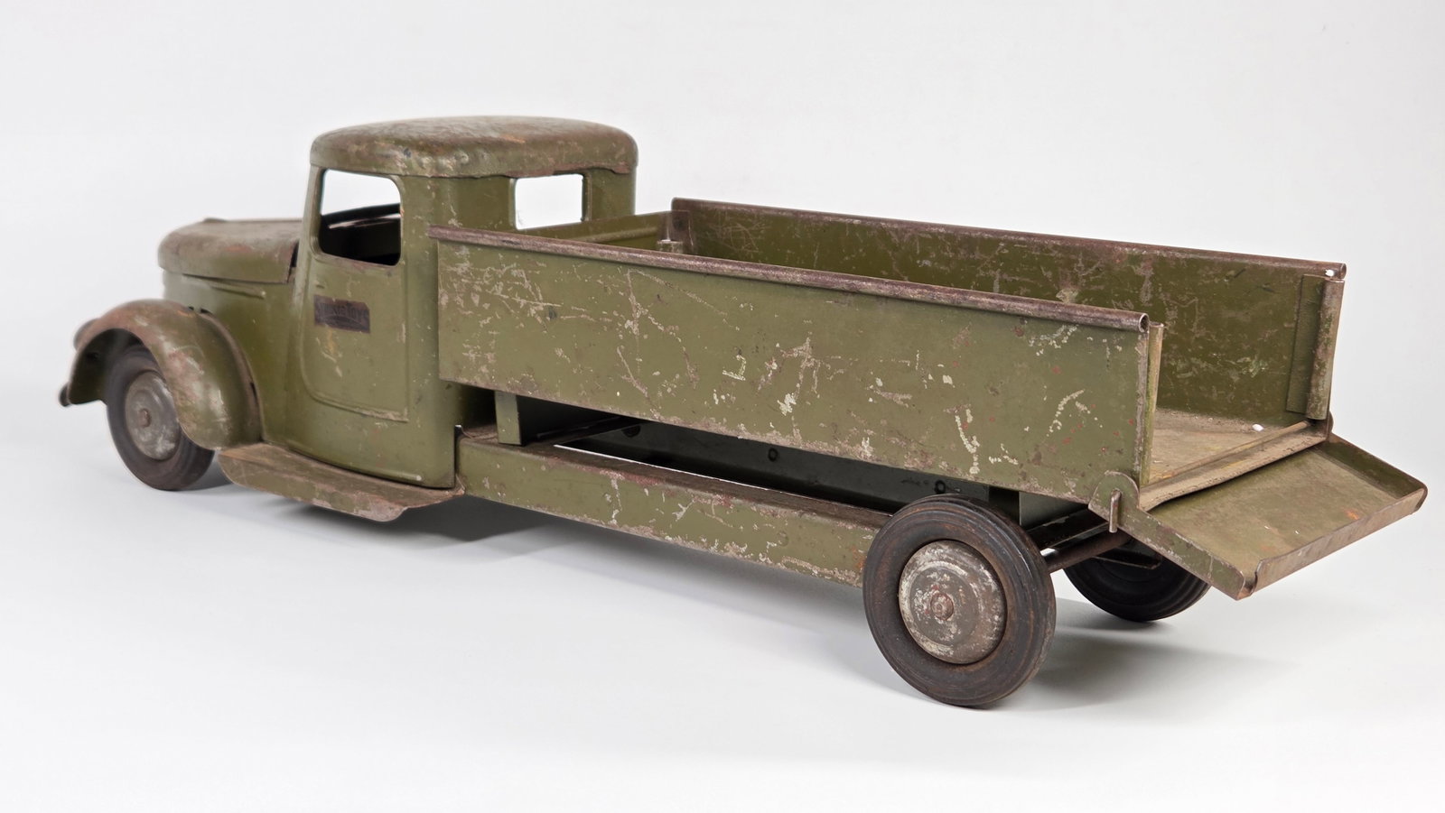 STRUCTO PRESSED STEEL US ARMY DUMP TRUCK - 3