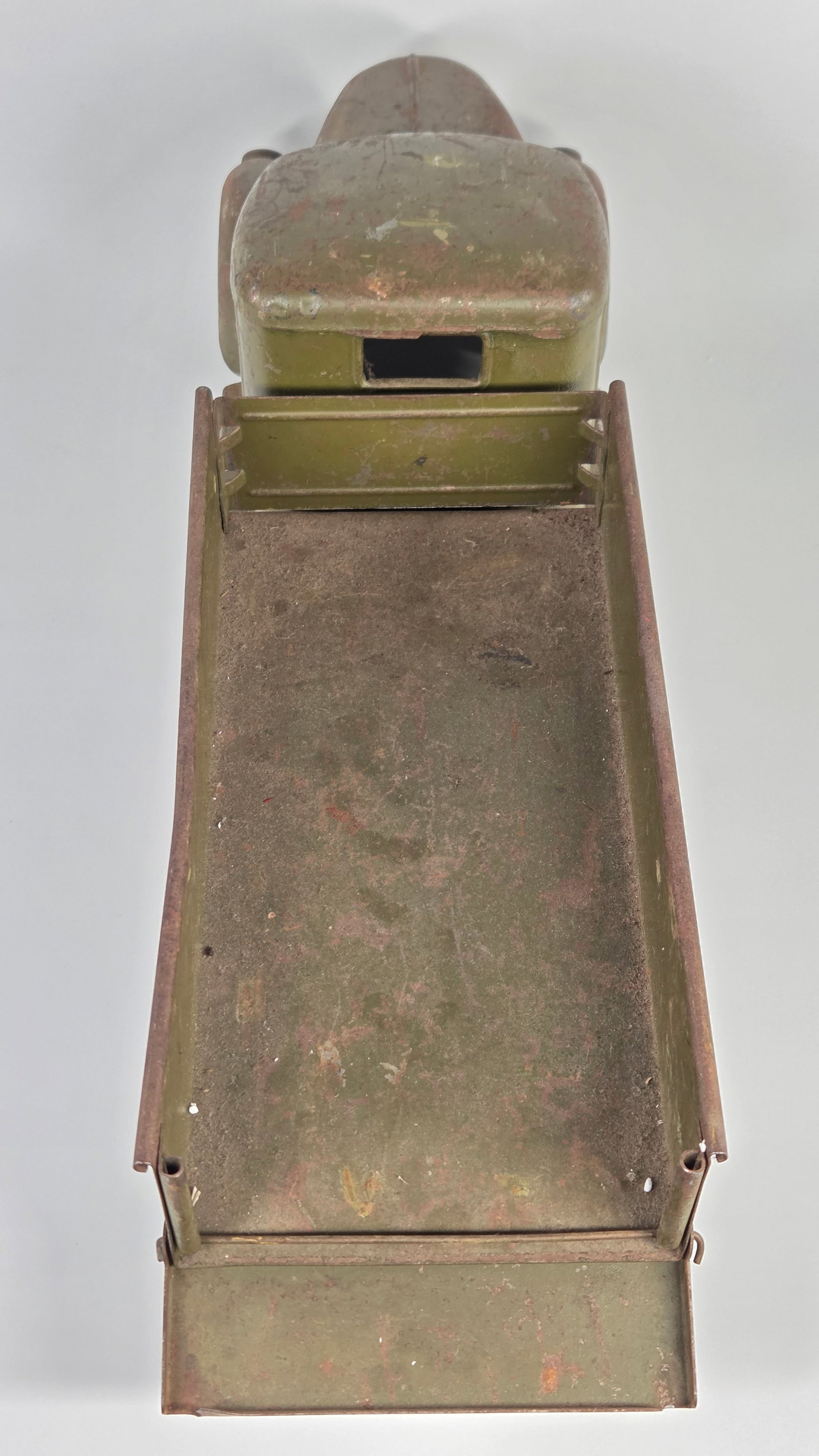 STRUCTO PRESSED STEEL US ARMY DUMP TRUCK - 4
