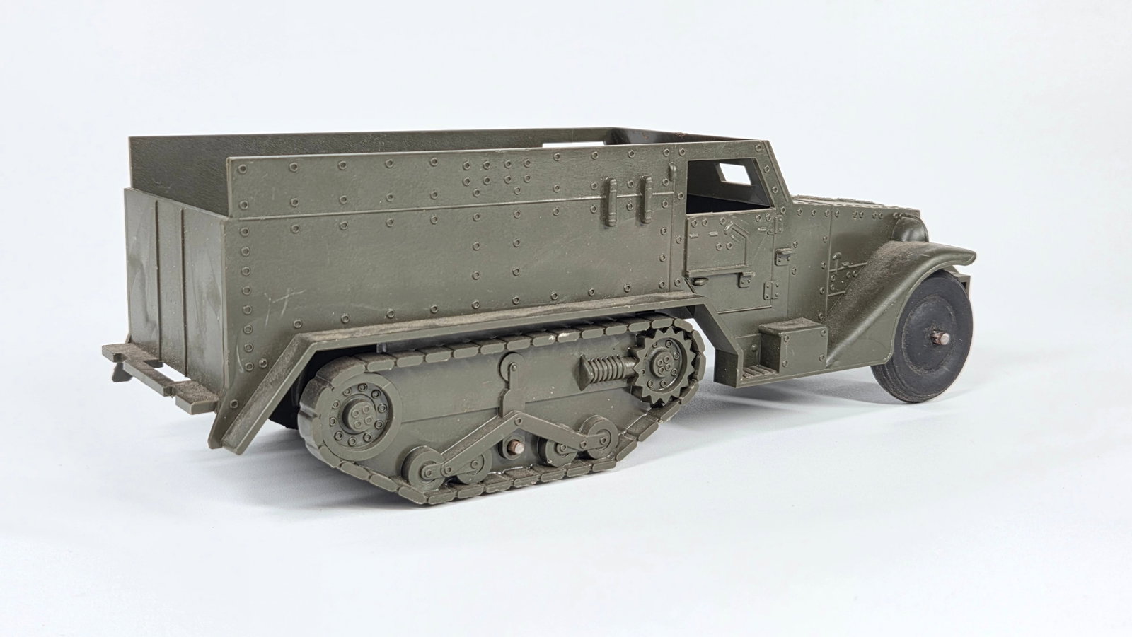 IDEAL PLASTIC US ARMY HALF TRACK - 3