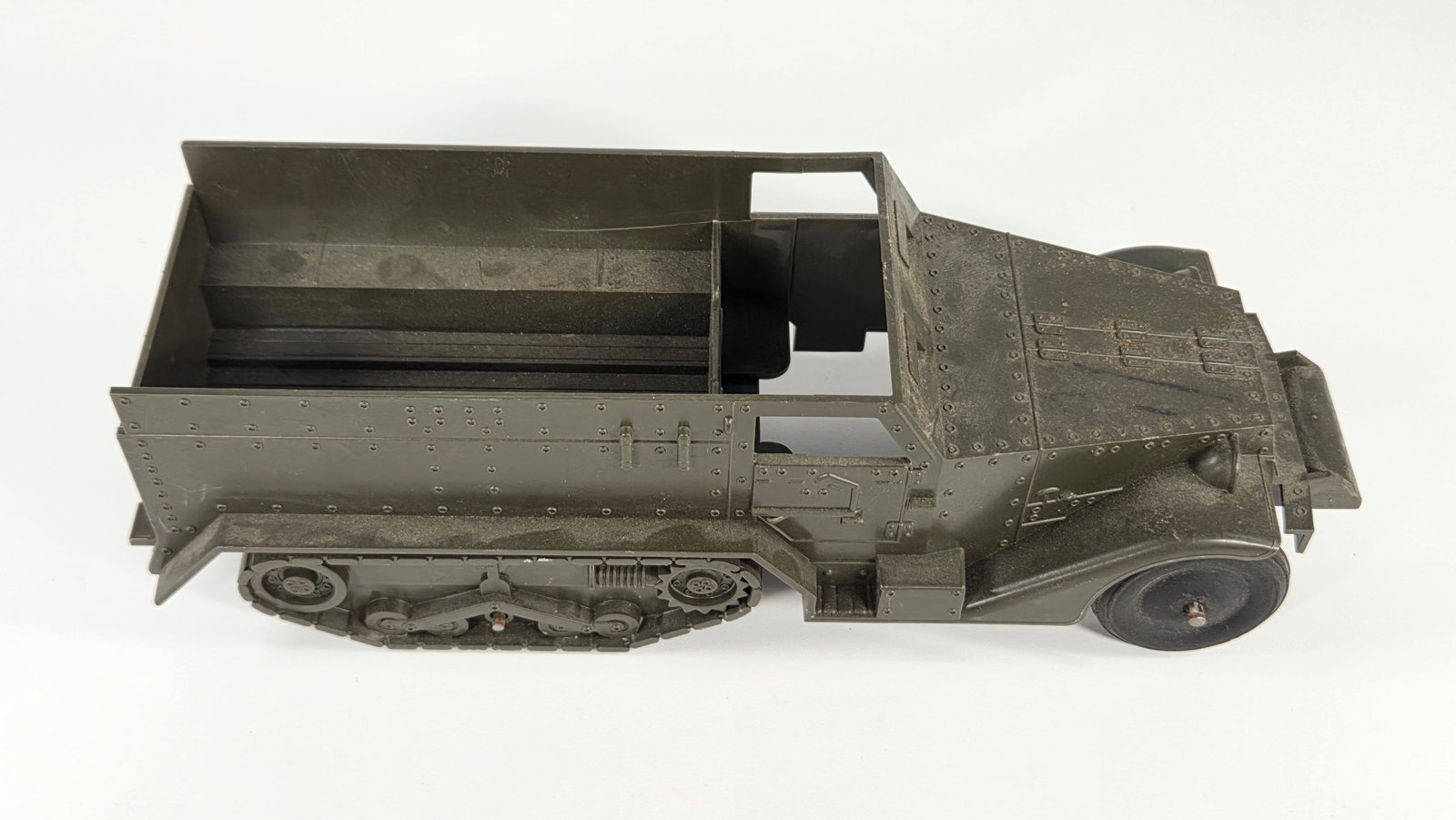 IDEAL PLASTIC US ARMY HALF TRACK - 4