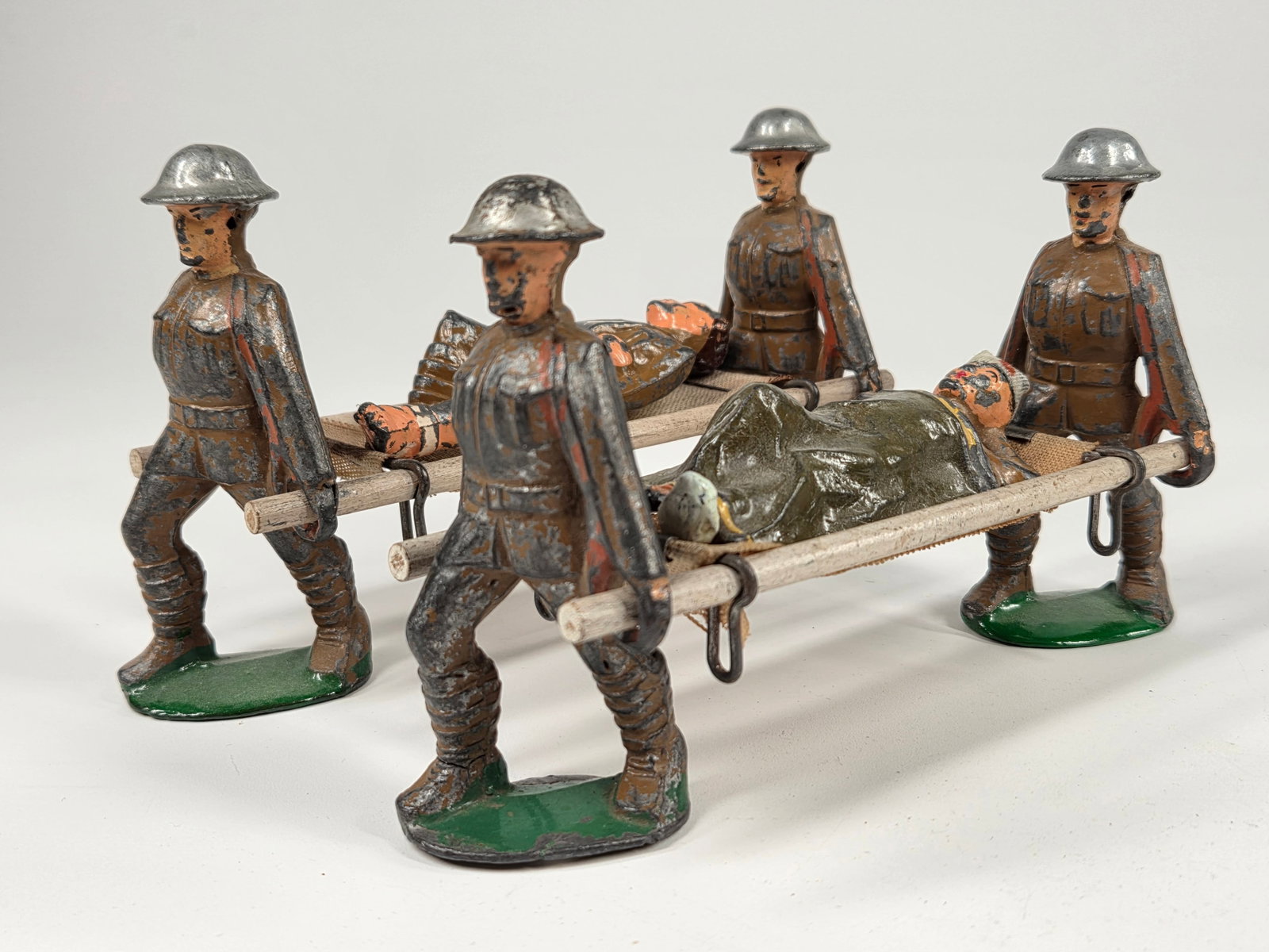2) BARCLAY MANOIL STRETCHER TEAM WOUNDED SOLDIER (1 of 4)