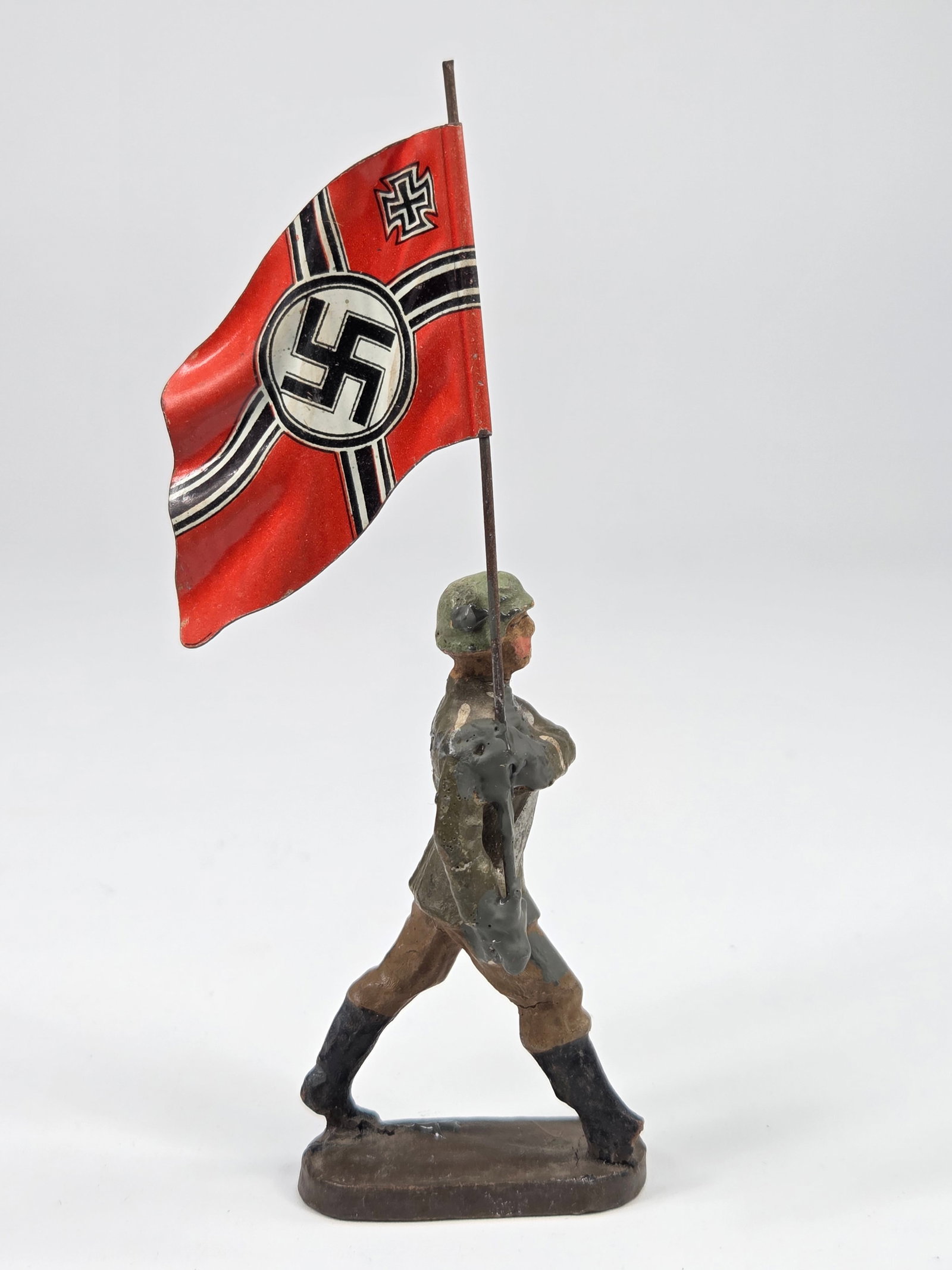 2) GERMAN ELASTOLIN HAND PAINTED SOLDIERS - 5