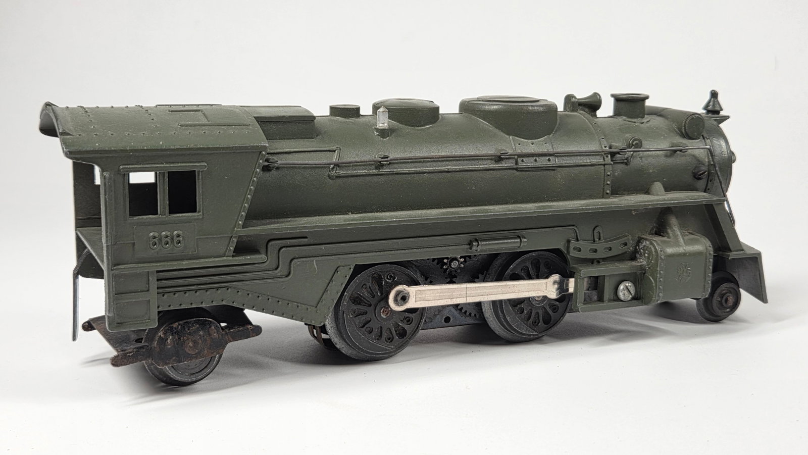 MARX 666 US ARMY ENGINE & COAL TENDER - 3