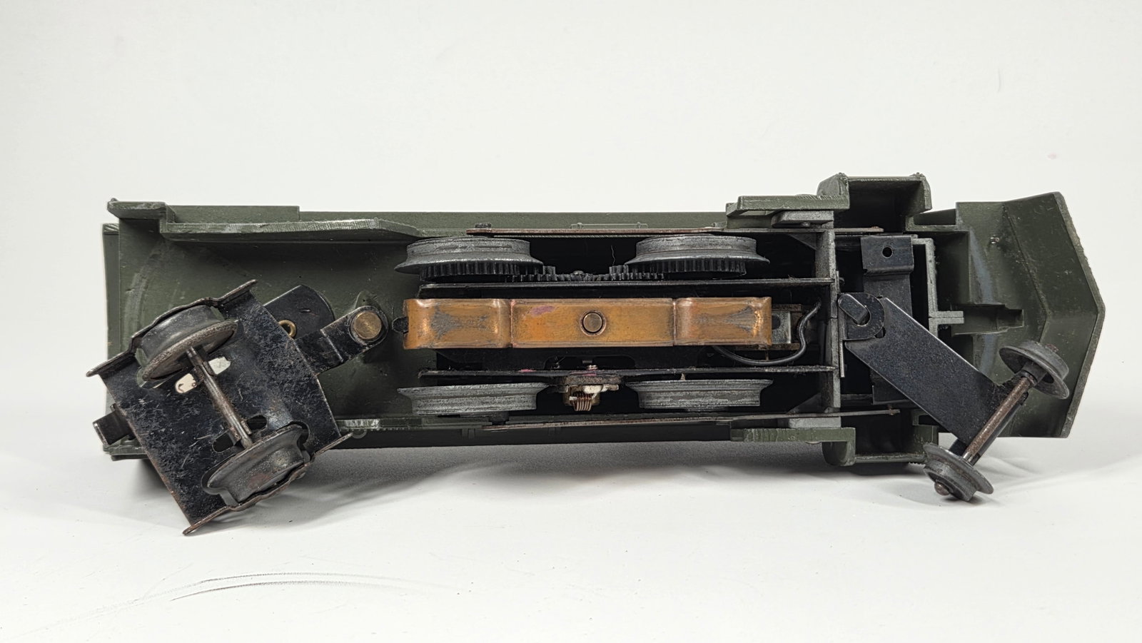MARX 666 US ARMY ENGINE & COAL TENDER - 4