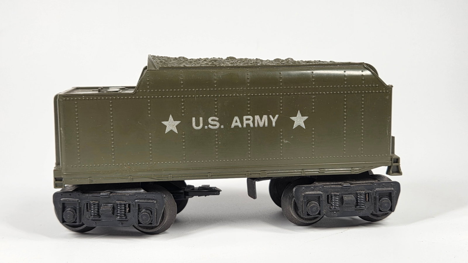 MARX 666 US ARMY ENGINE & COAL TENDER - 5