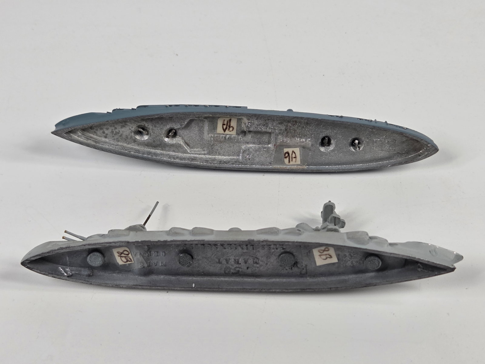4) COMET AUTHENTICAST LEAD BATTLESHIPS - 3