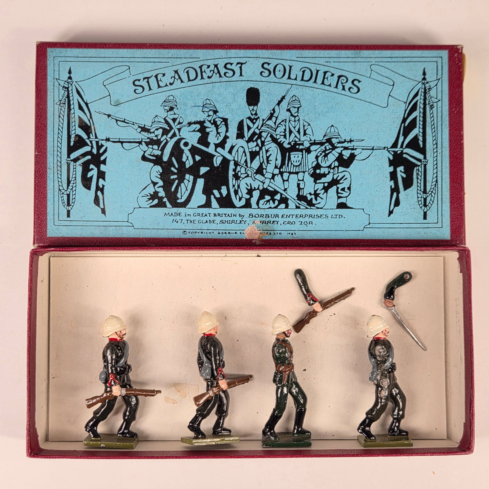 STEADFAST SF25 60TH RIFLES HAND PAINTED SOLDIERS (1 of 5)