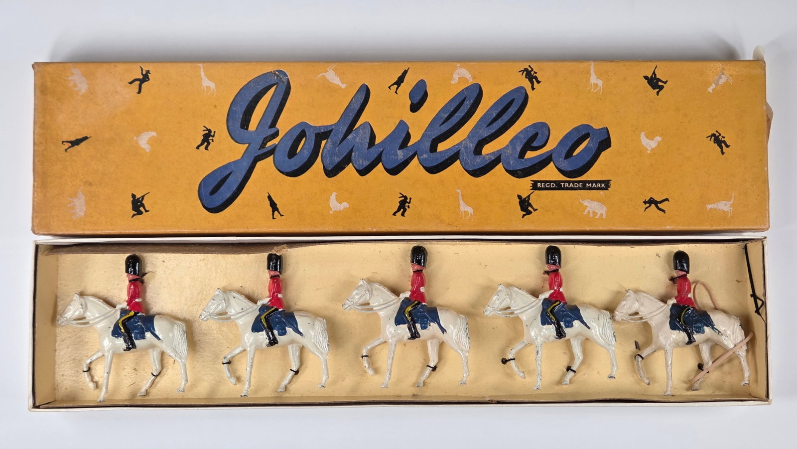 5) JOHILLCO B.100-102 ENGLISH MOUNTED SOLDIERS SET (1 of 4)