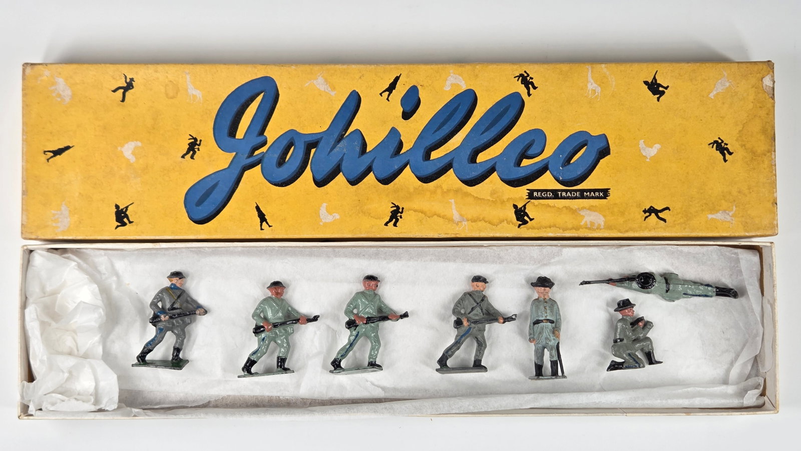 6) JOHILLCO 165 CONFEDERACY CIVIL WAR SOLDIERS (1 of 4)