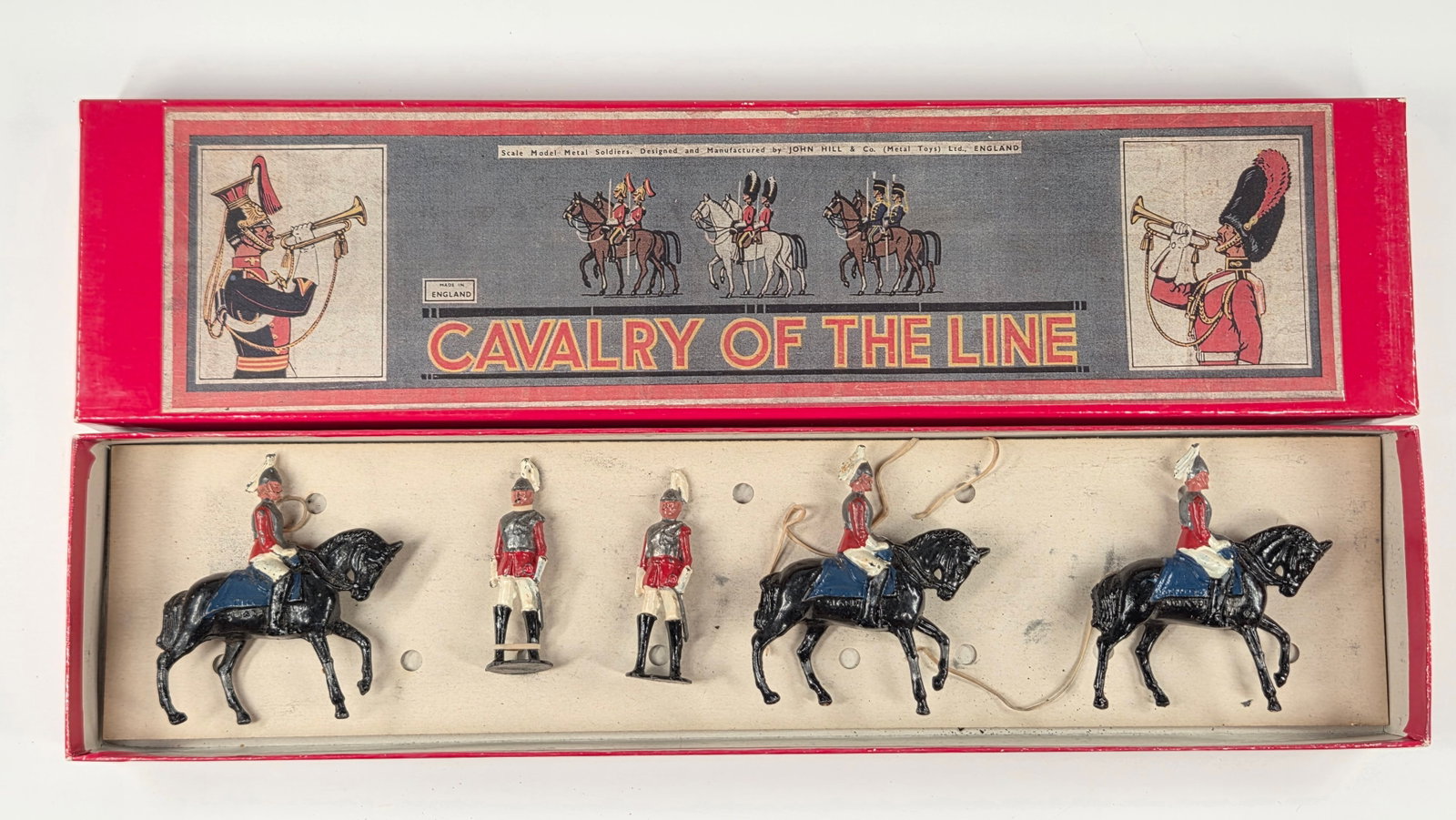 5) JOHILLCO CAVALRY OF THE LINE PAINTED LEAD SET (1 of 4)