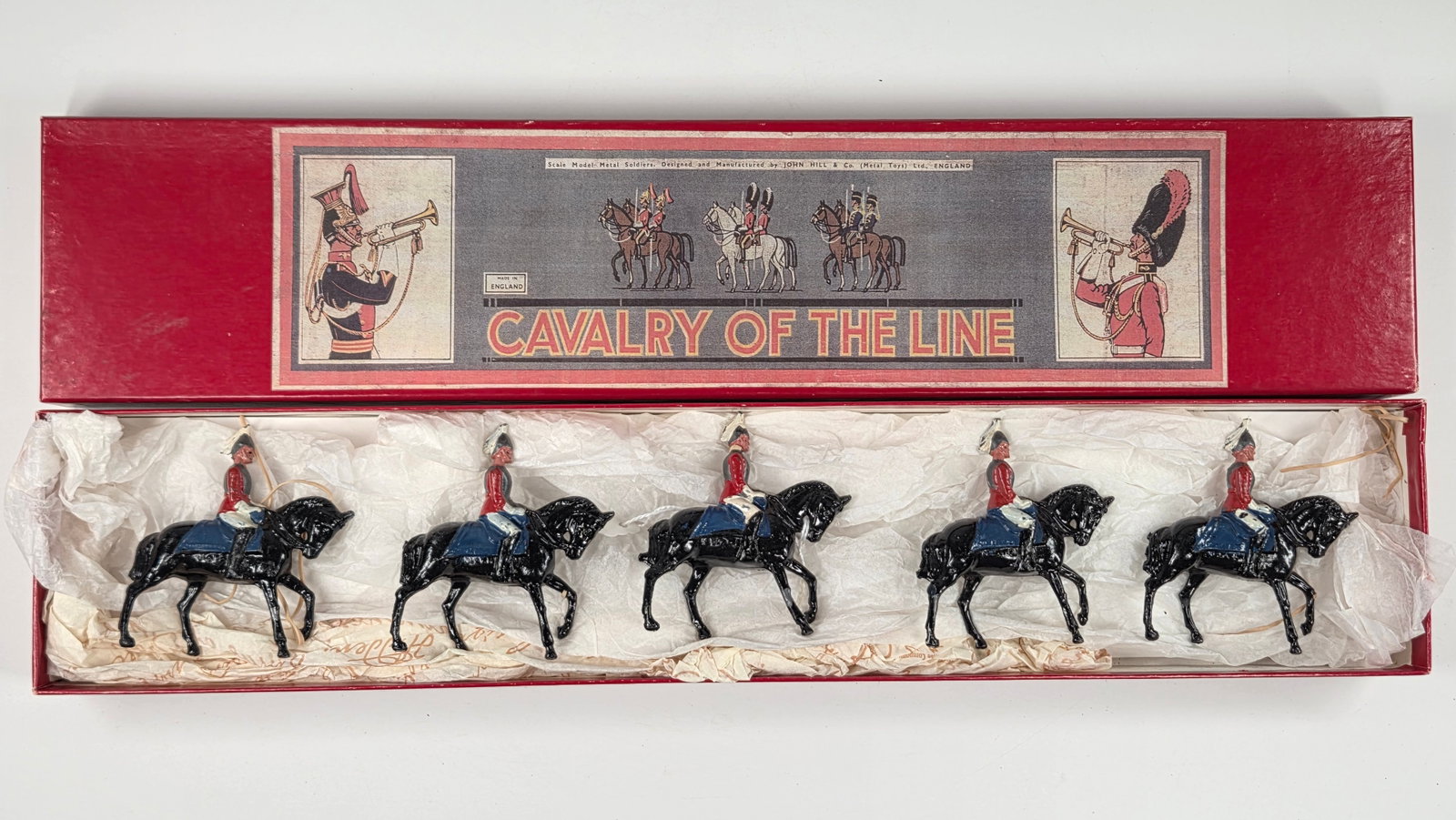 5) JOHILLCO CAVALRY OF THE LINE LEAD SOLDIERS (1 of 5)