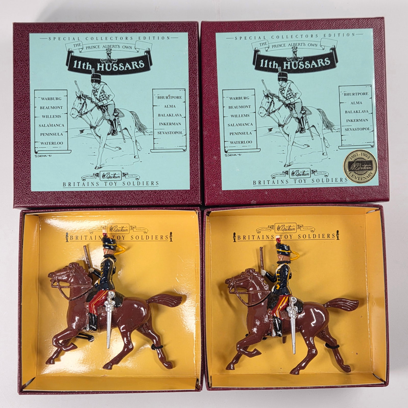 2) BRITAINS 8820 PRINCE ALBERT'S 11TH HUSSARS (1 of 3)