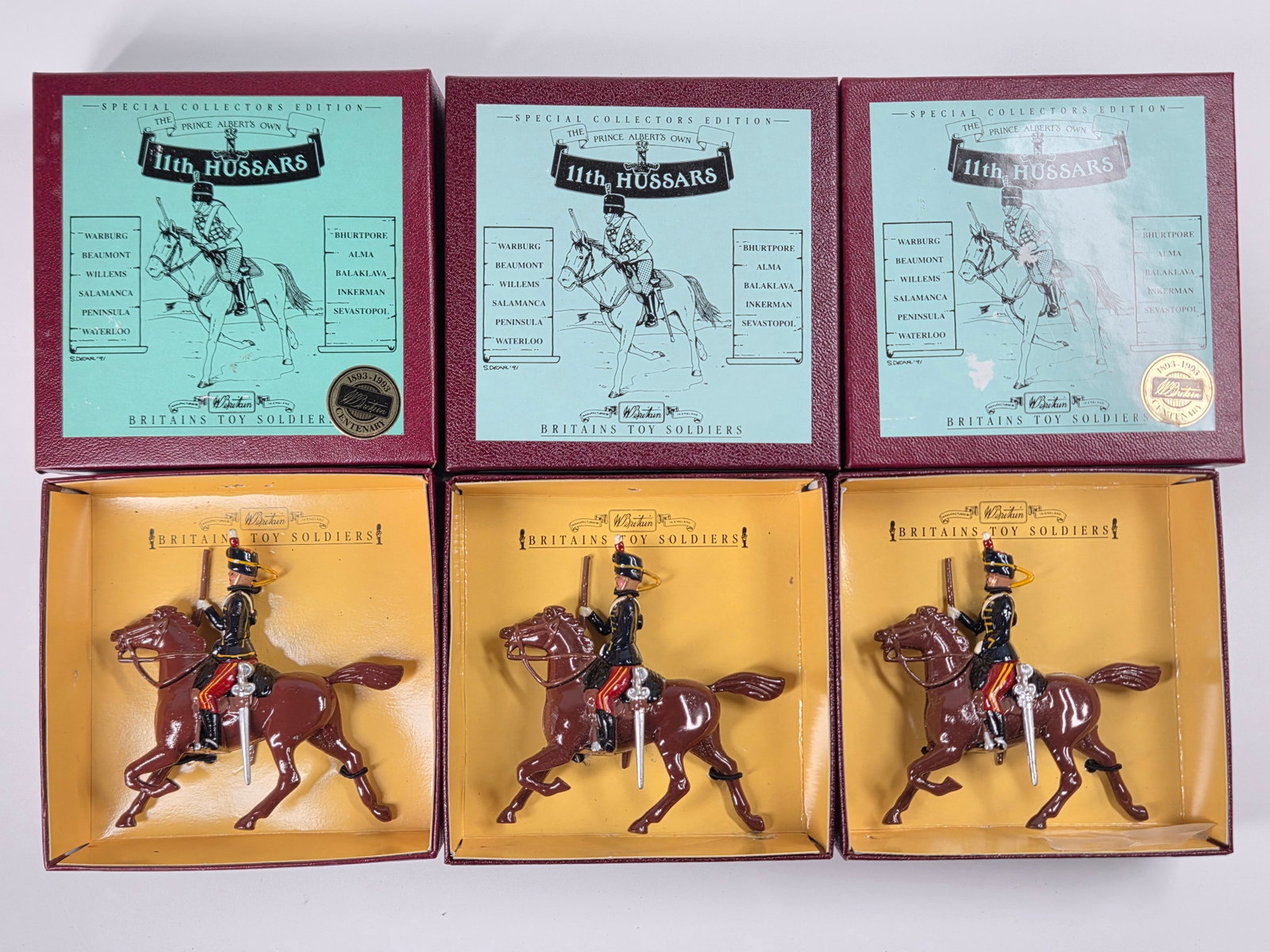 3) BRITAINS 8820 PRINCE ALBERT'S 11TH HUSSARS (1 of 5)
