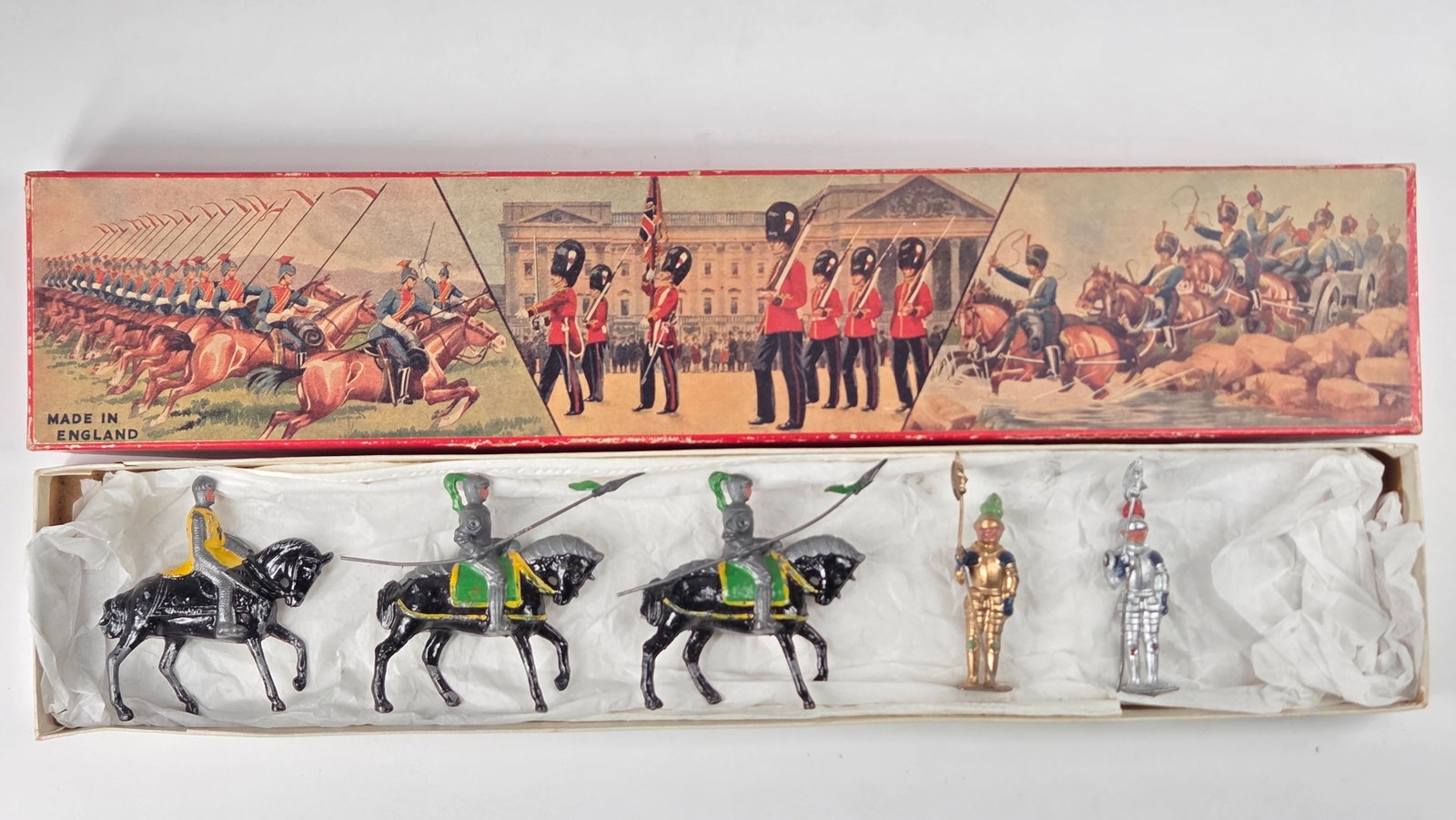 5) JOHILLCO MEDIEVAL HISTORICAL KNIGHTS PAINTED (1 of 5)