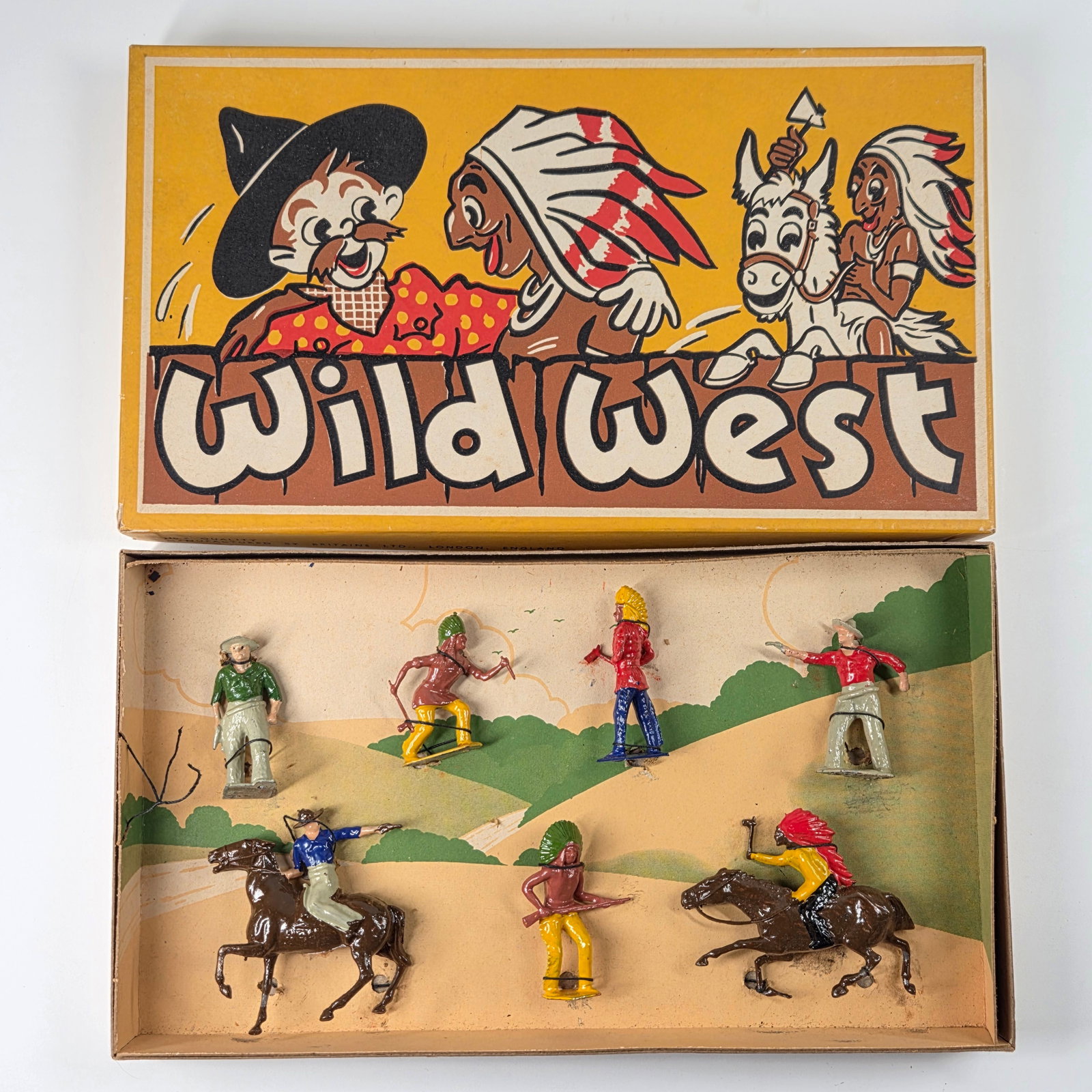7) BRITAINS WILD WEST COWBOYS INDIANS 212S DUOFORTE (1 of 6)