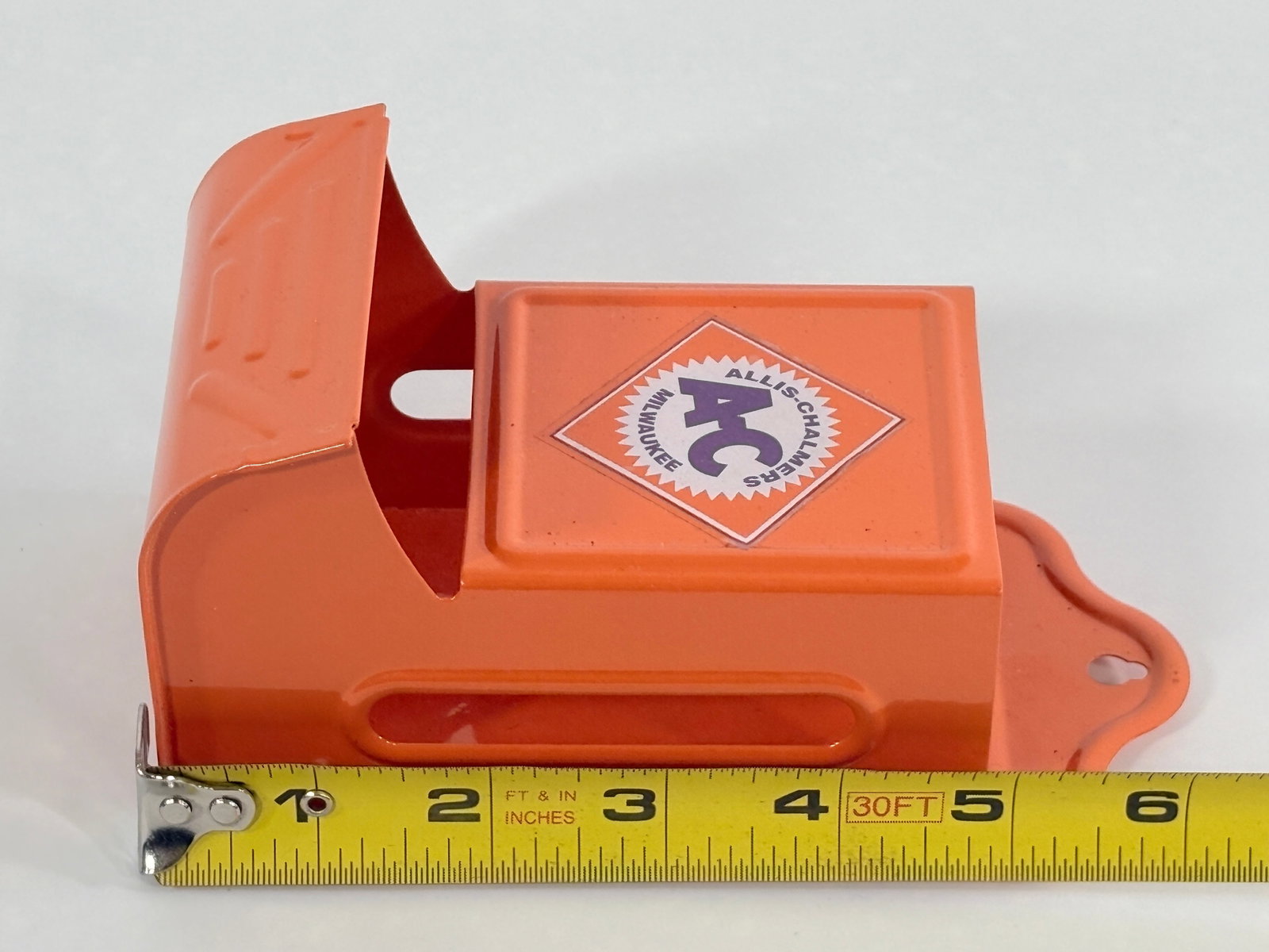 CUSTOM ALLIS CHALMERS TRACTOR MATCH BOX HOLDER - 5