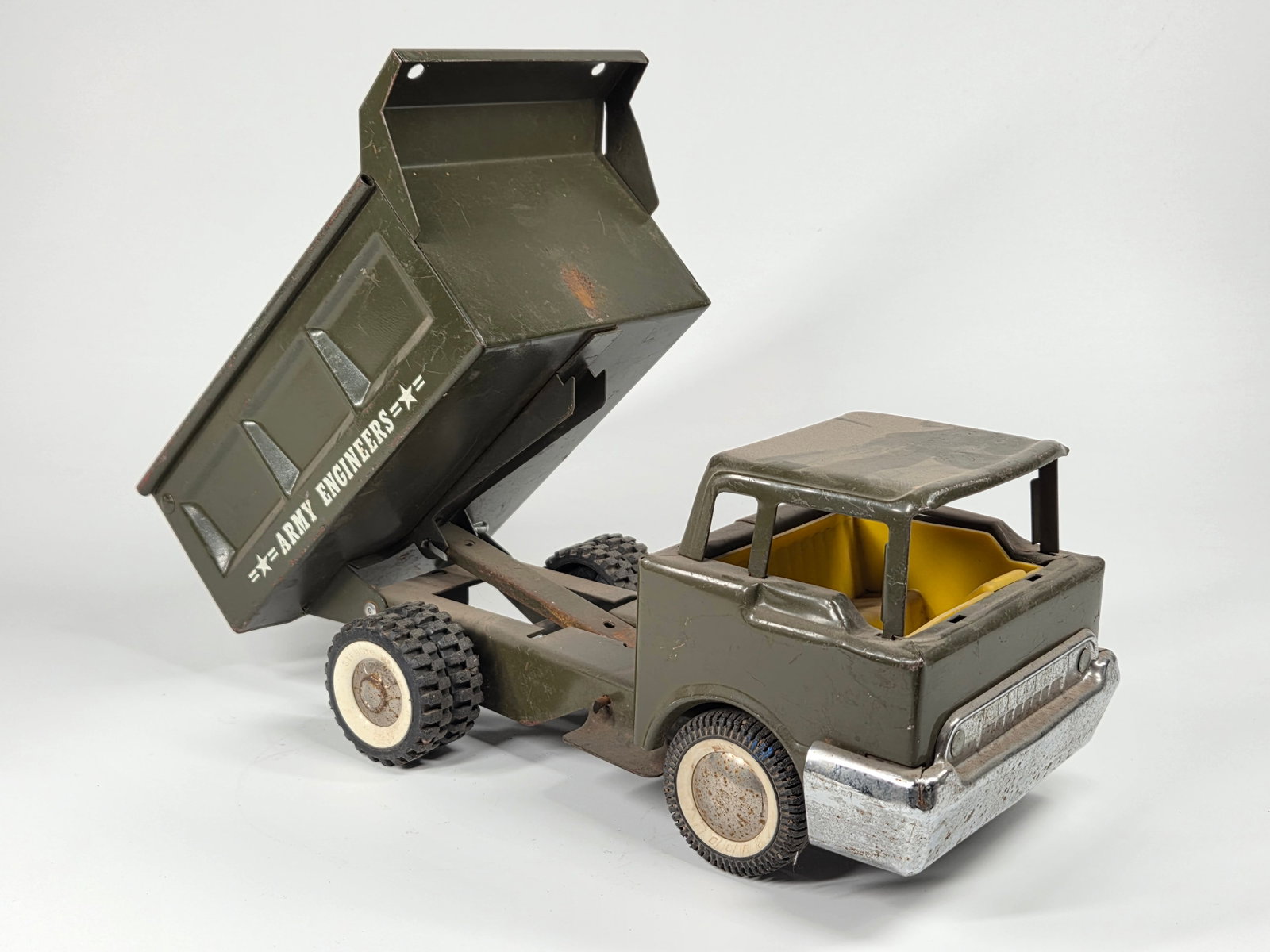 STRUCTO PRESSED STEEL ARMY ENGINEERS DUMP TRUCK - 4