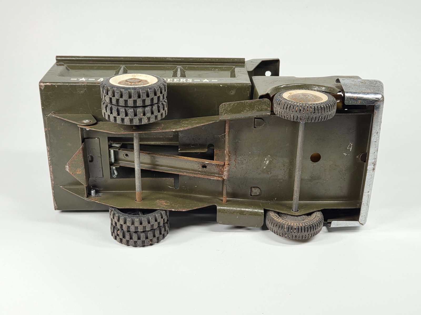 STRUCTO PRESSED STEEL ARMY ENGINEERS DUMP TRUCK - 5