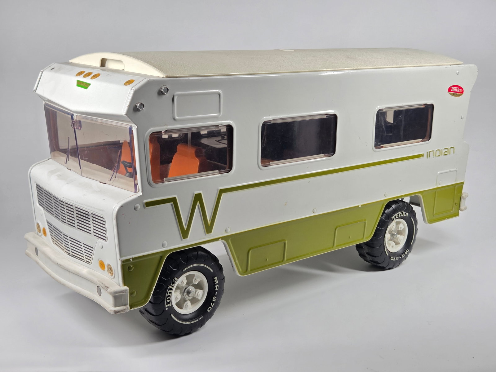 TONKA PRESSED STEEL WINNEBAGO INDIAN
