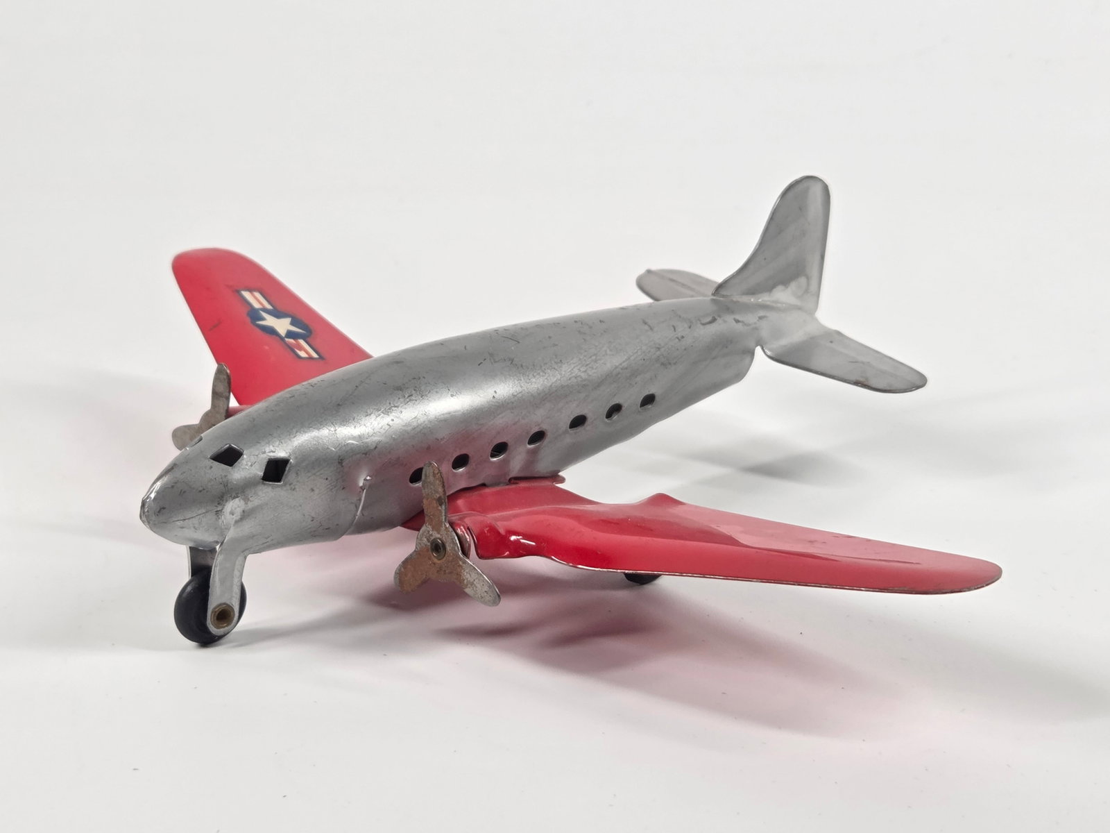MARX PRESSED STEEL AIRPLANE - 2