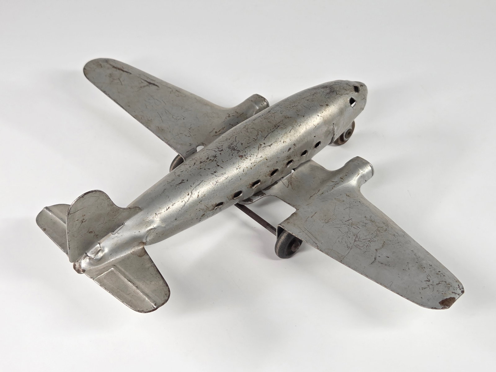MARX PRESSED STEEL AIRPLANE - 3