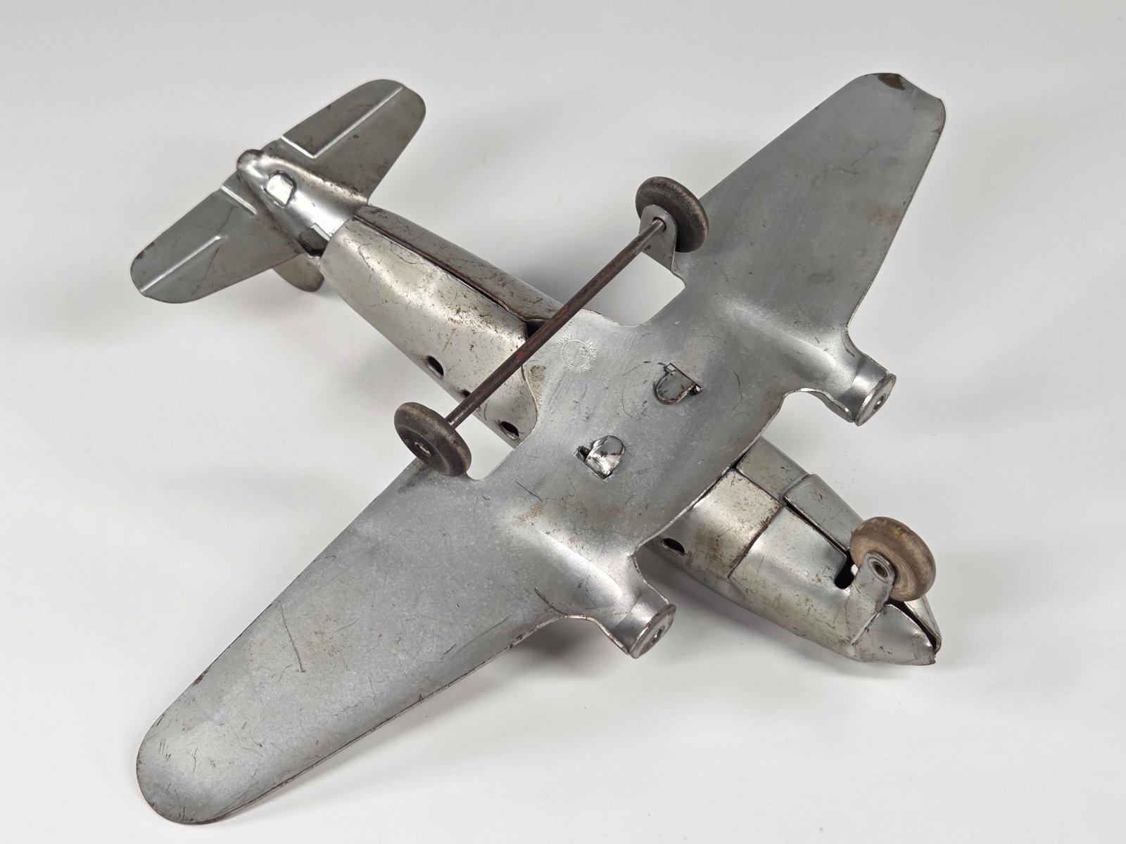 MARX PRESSED STEEL AIRPLANE - 4