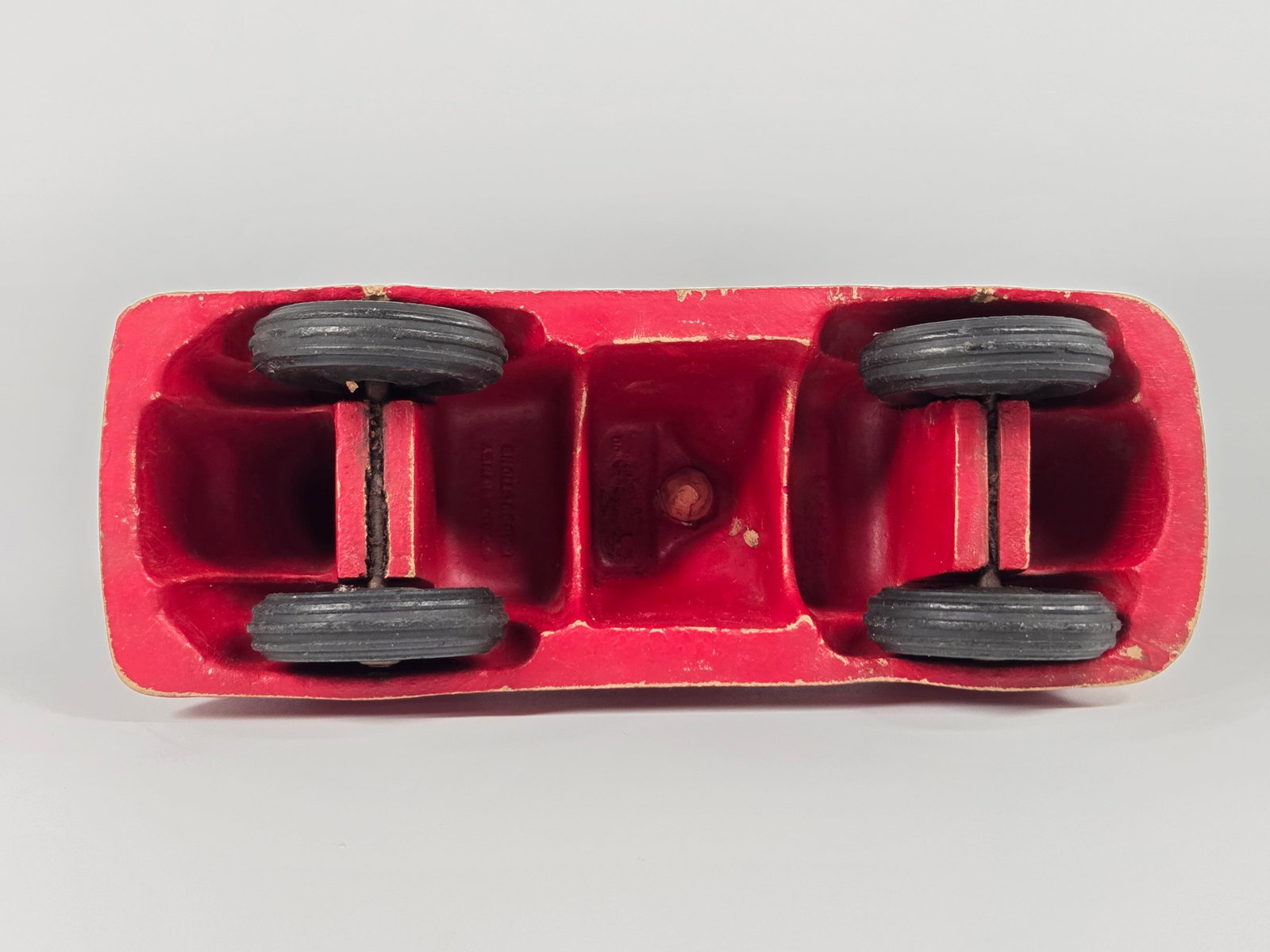 SUN RUBBER MICKEY MOUSE FIRE ENGINE - 5