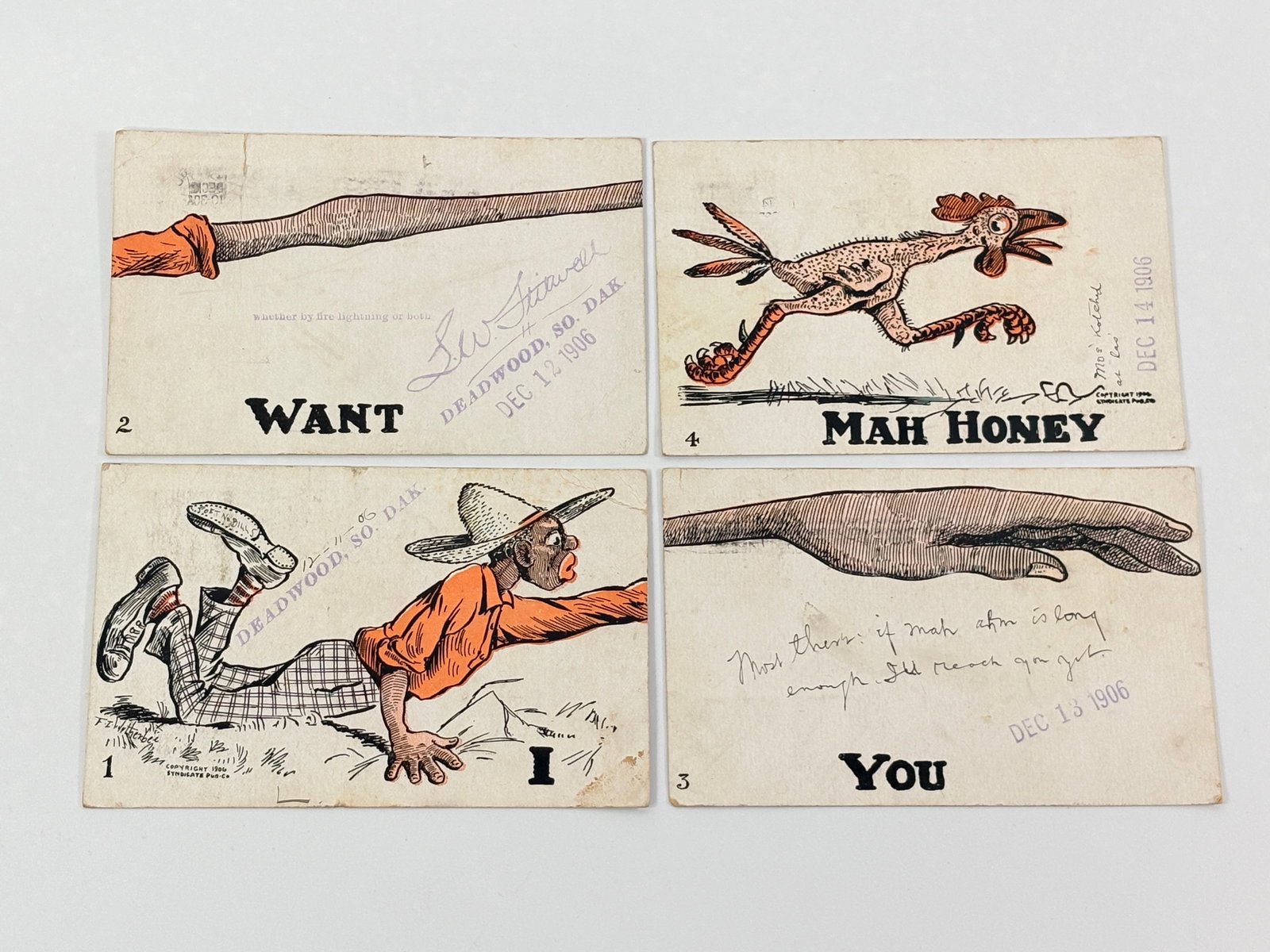 GOLD DUST ADVERTISING POSTCARD