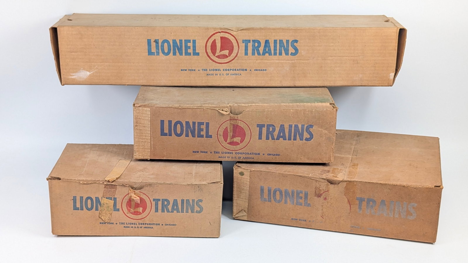 3) VINTAGE LIONEL SWITCH SETS & 1) TRESTLE SET
