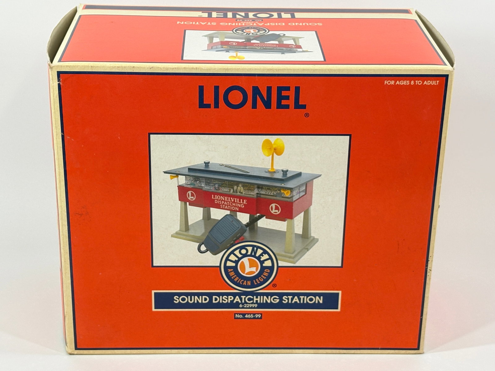 LIONEL O GAUGE 6-22999 SOUND DISPATCHING STATION: REMAINS IN EXCELLENT CONDITION WITH BOX.