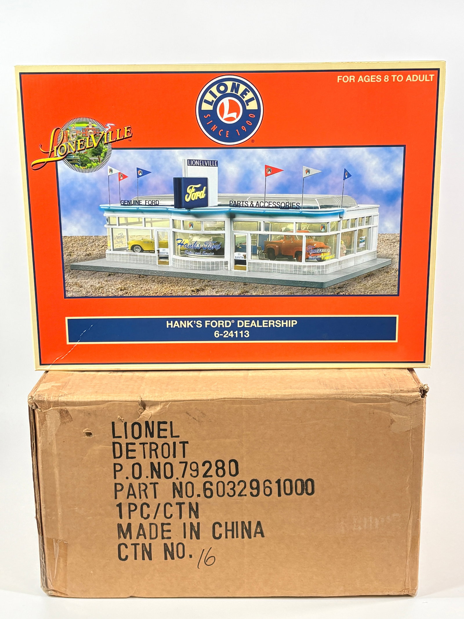ASSORTED LOT OF EMPTY TRAIN BOXES - 6