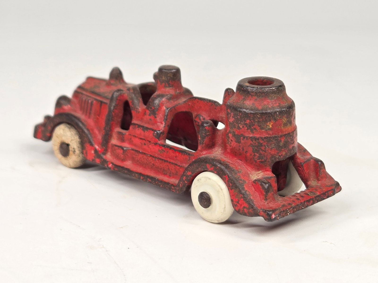 HUBLEY CAST IRON FIRE ENGINE PUMPER - 2