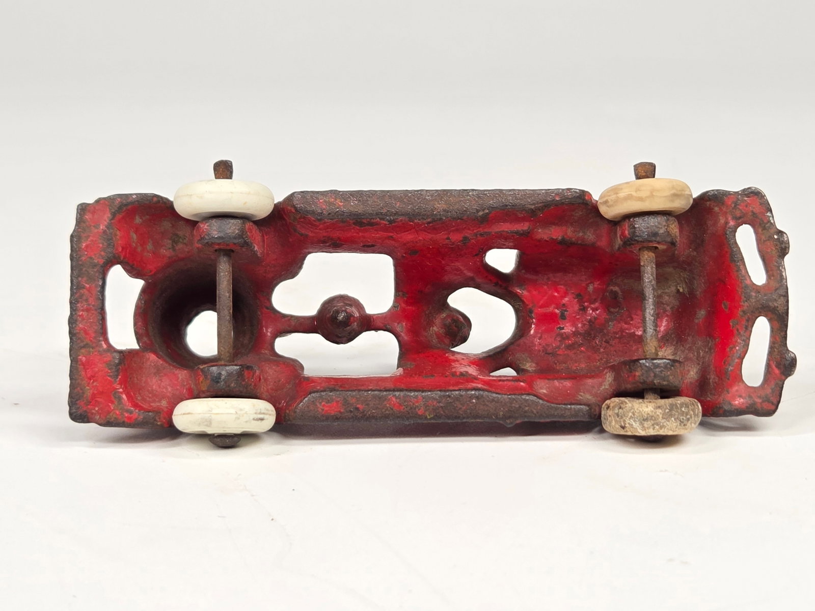 HUBLEY CAST IRON FIRE ENGINE PUMPER - 5