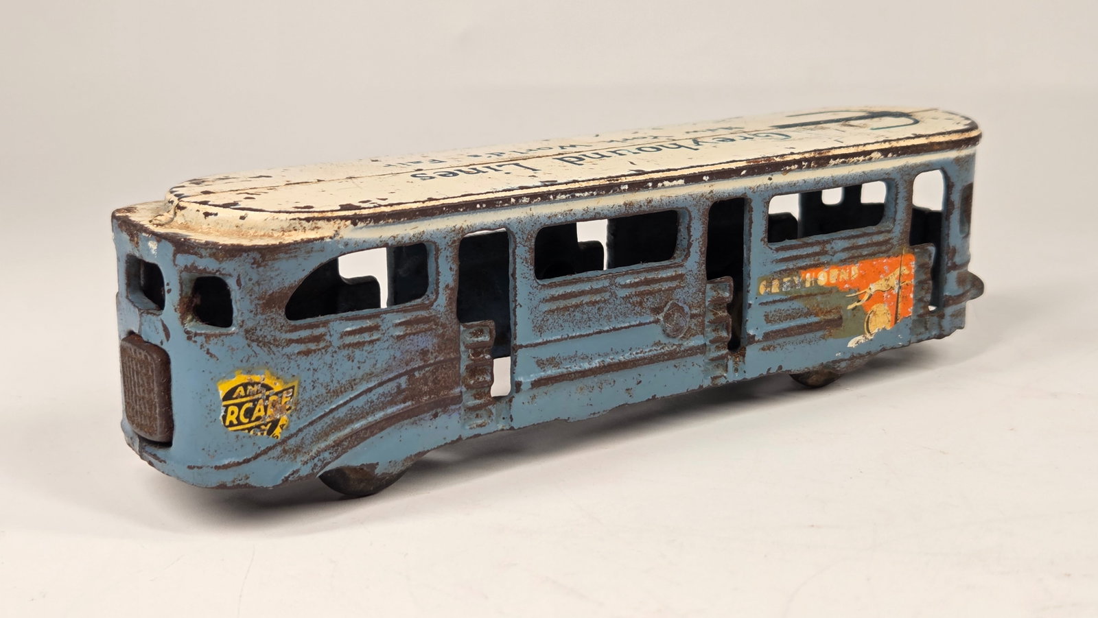 ARCADE CAST IRON WORLD'S FAIR GREYHOUND BUS LINES (1 of 5)