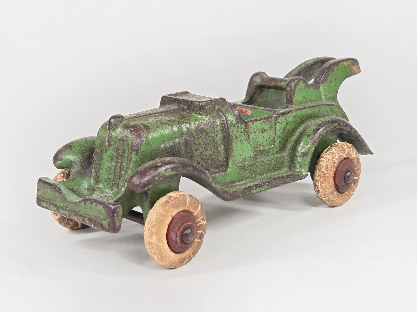 HUBLEY CAST IRON CONVERTIBLE WRECKER TOW TRUCK (1 of 5)