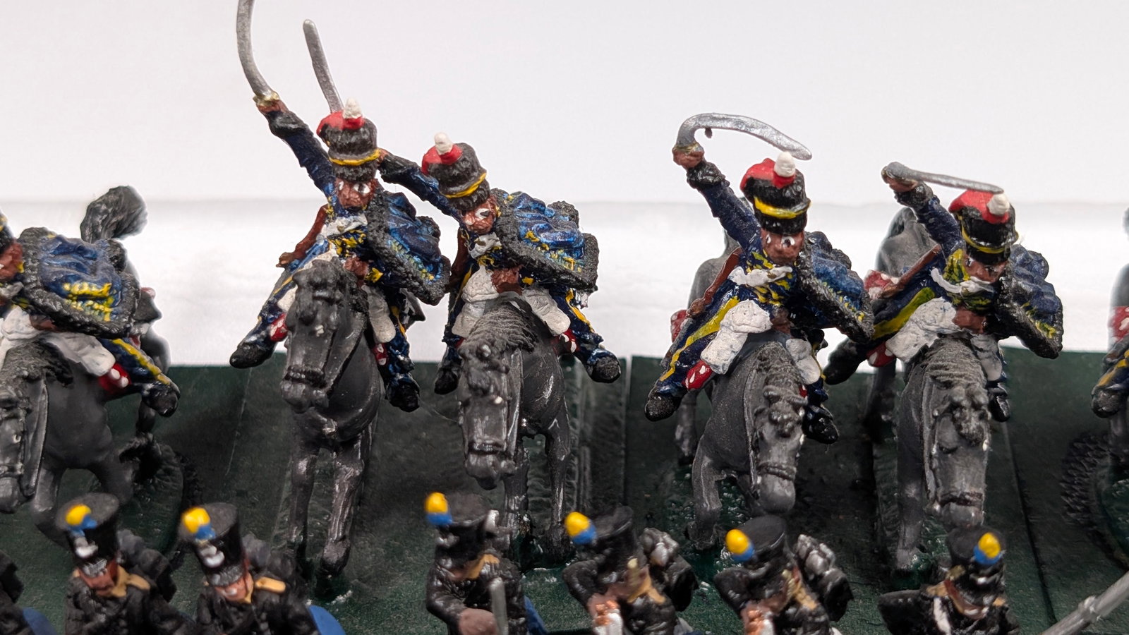 LARGE SELECTION HAND PAINT WARGAMING FIGURES - 5