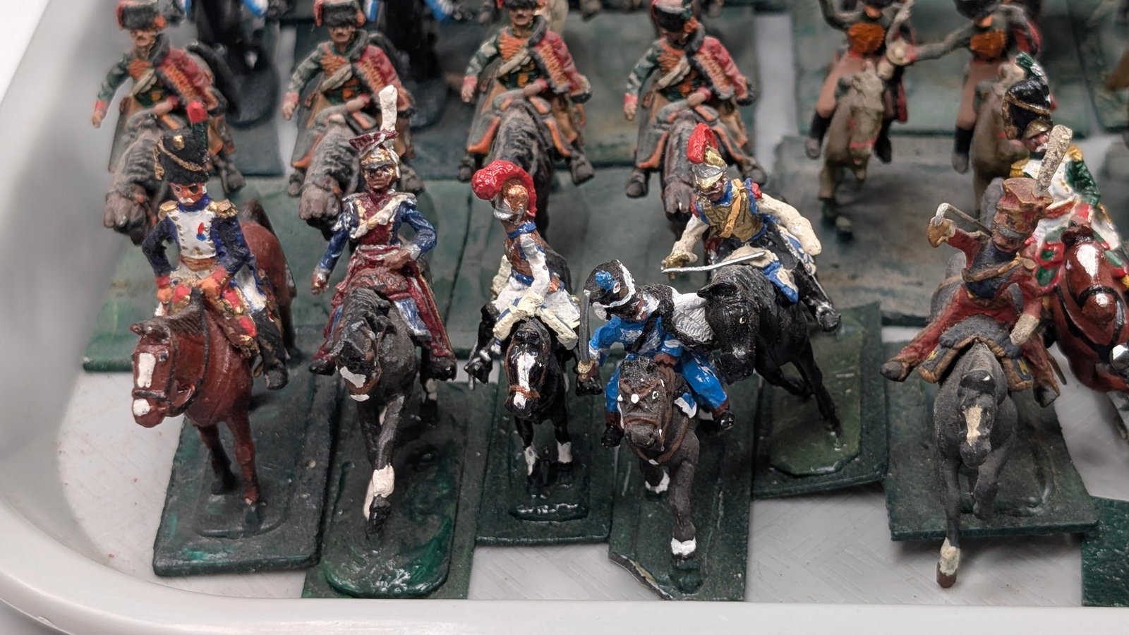 LARGE SELECTION HAND PAINT WARGAMING FIGURES - 2