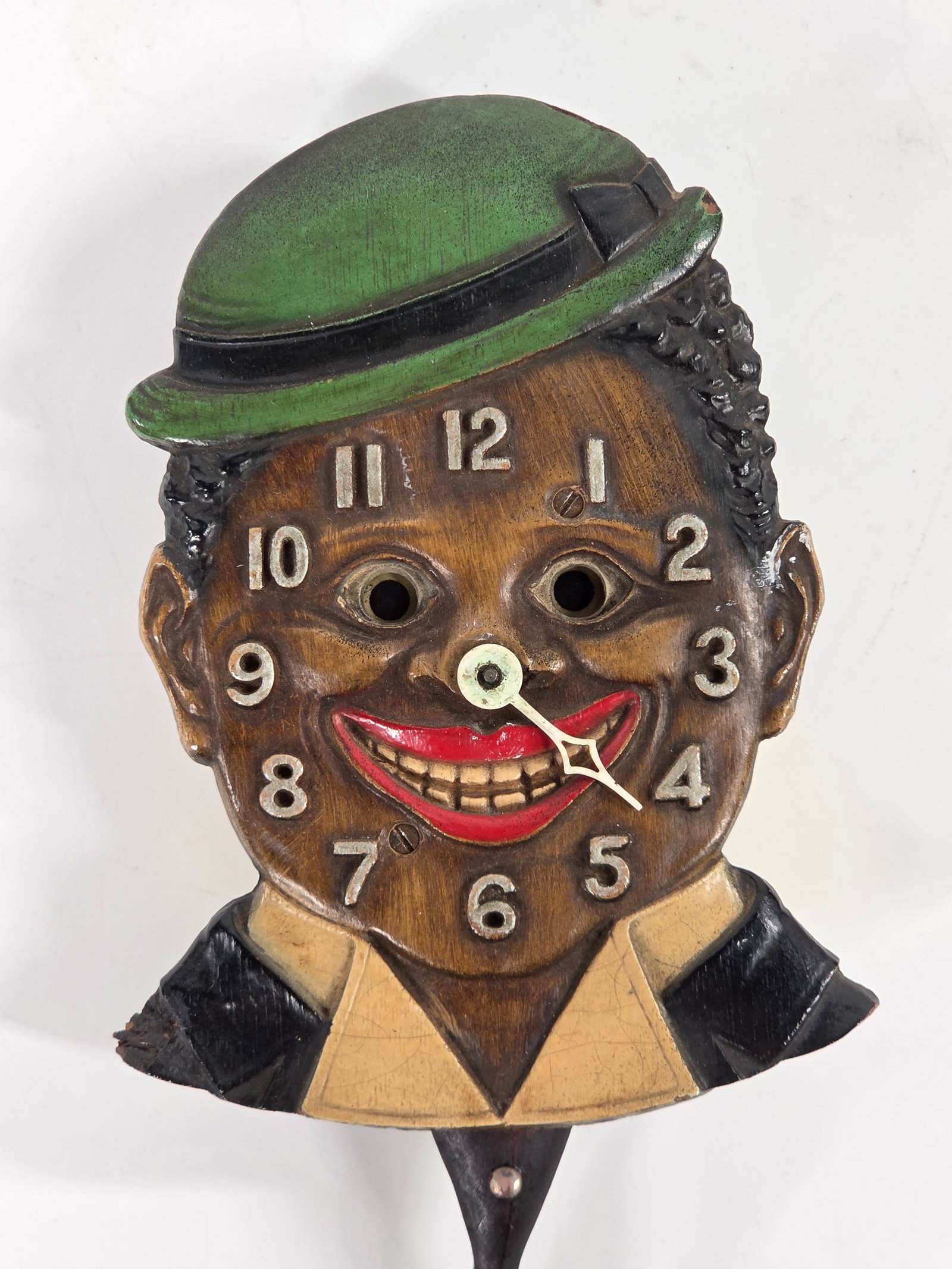 DIXIE BOY ANIMATED PENDULETTE LUX WALL CLOCK - 2