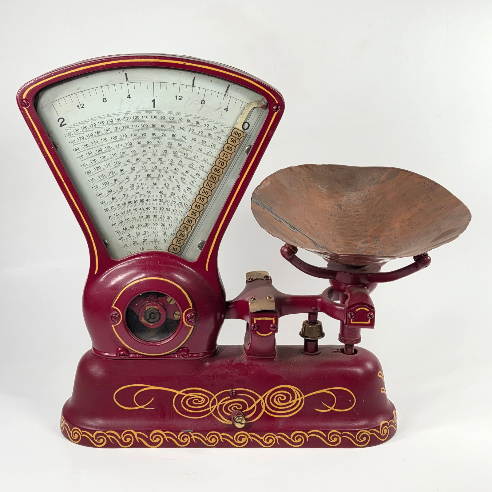 HAND PAINTED DAYTON 2LB COMPUTING CANDY COUNTER SCALE (1 of 6)