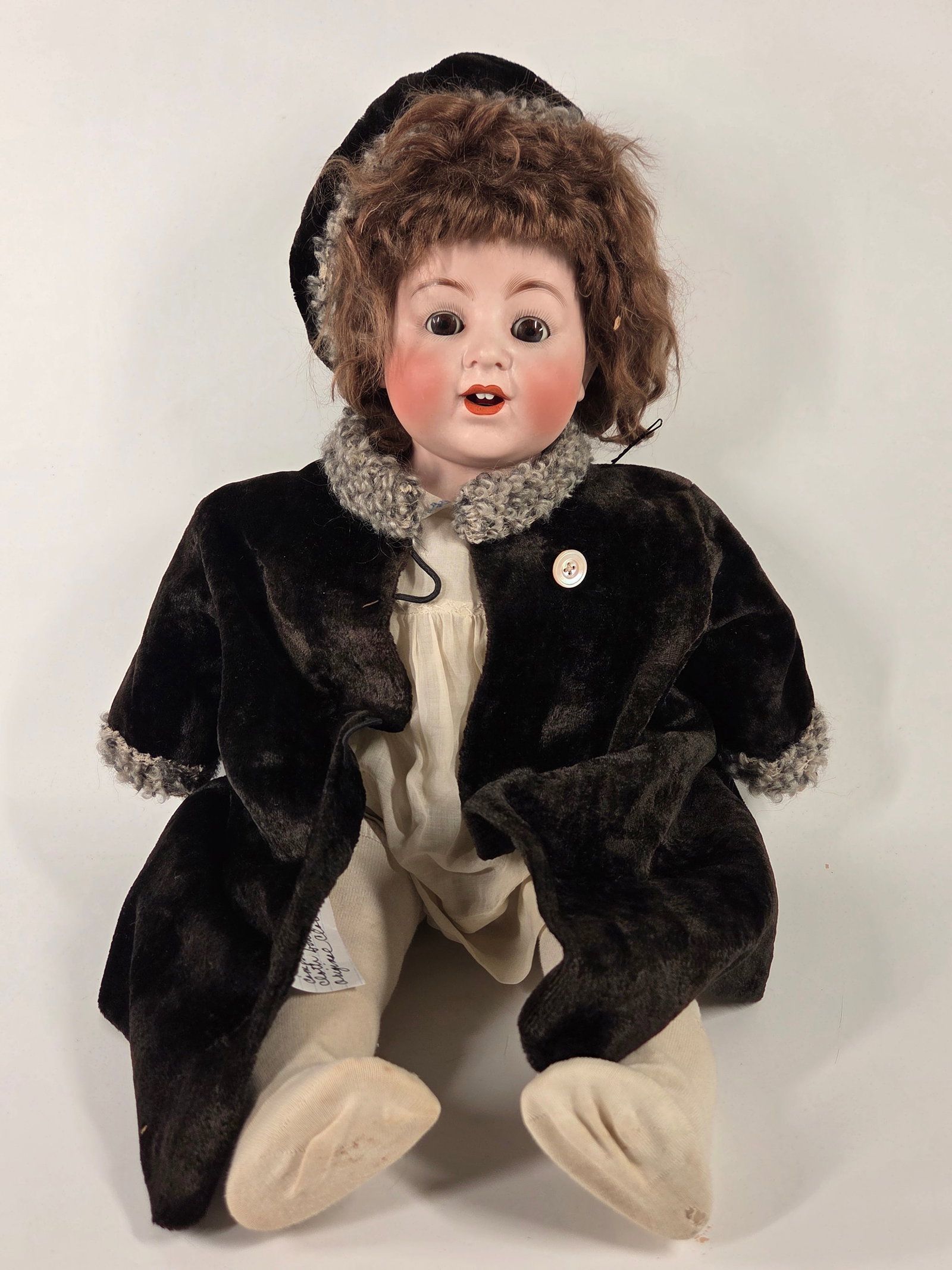 ANTIQUE K&K BISQUE SHOULDER HEAD DOLL GERMANY (1 of 7)