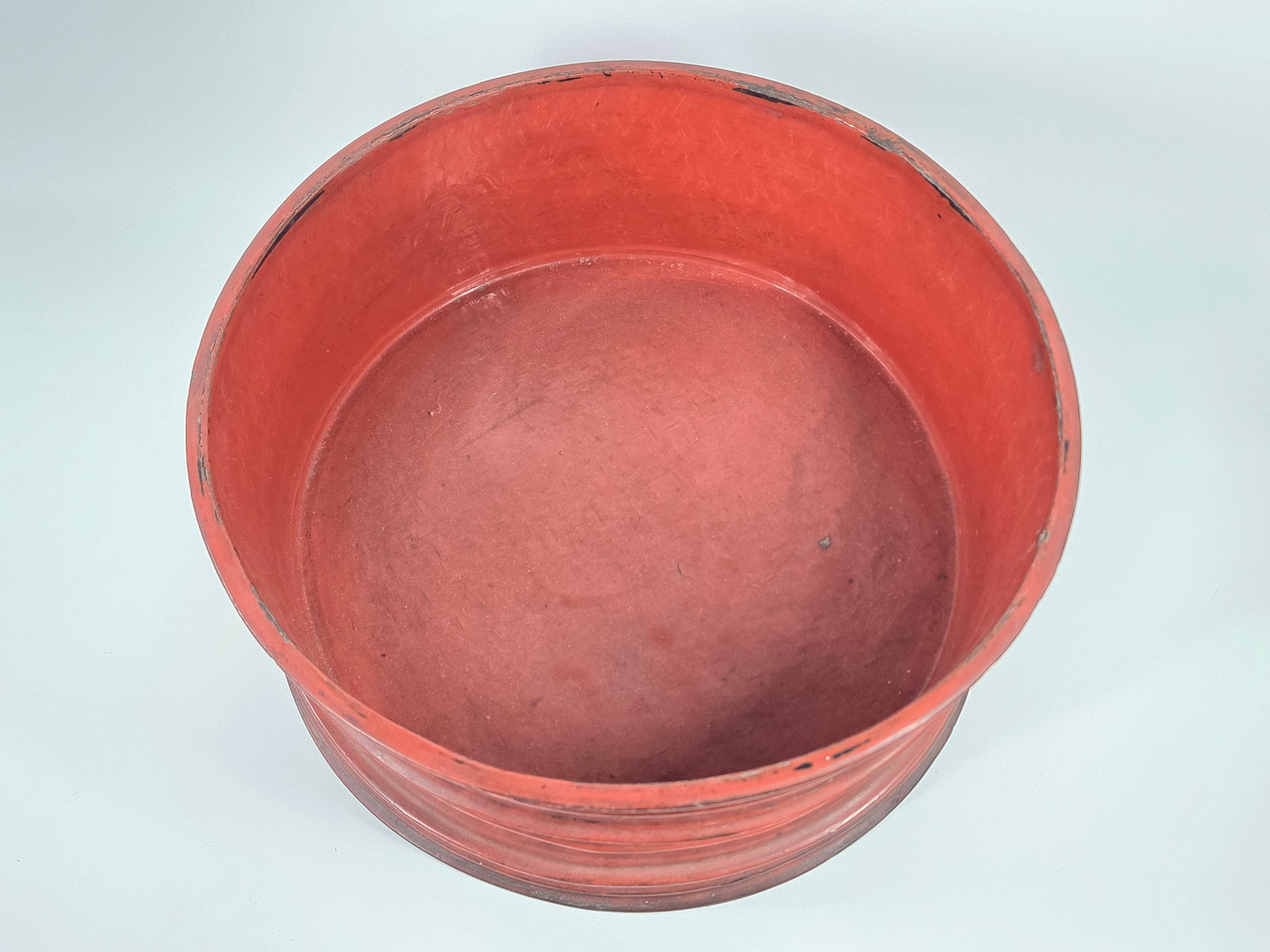 ASIAN CHERRY ROOT SIFTER LID CONTAINER - 5