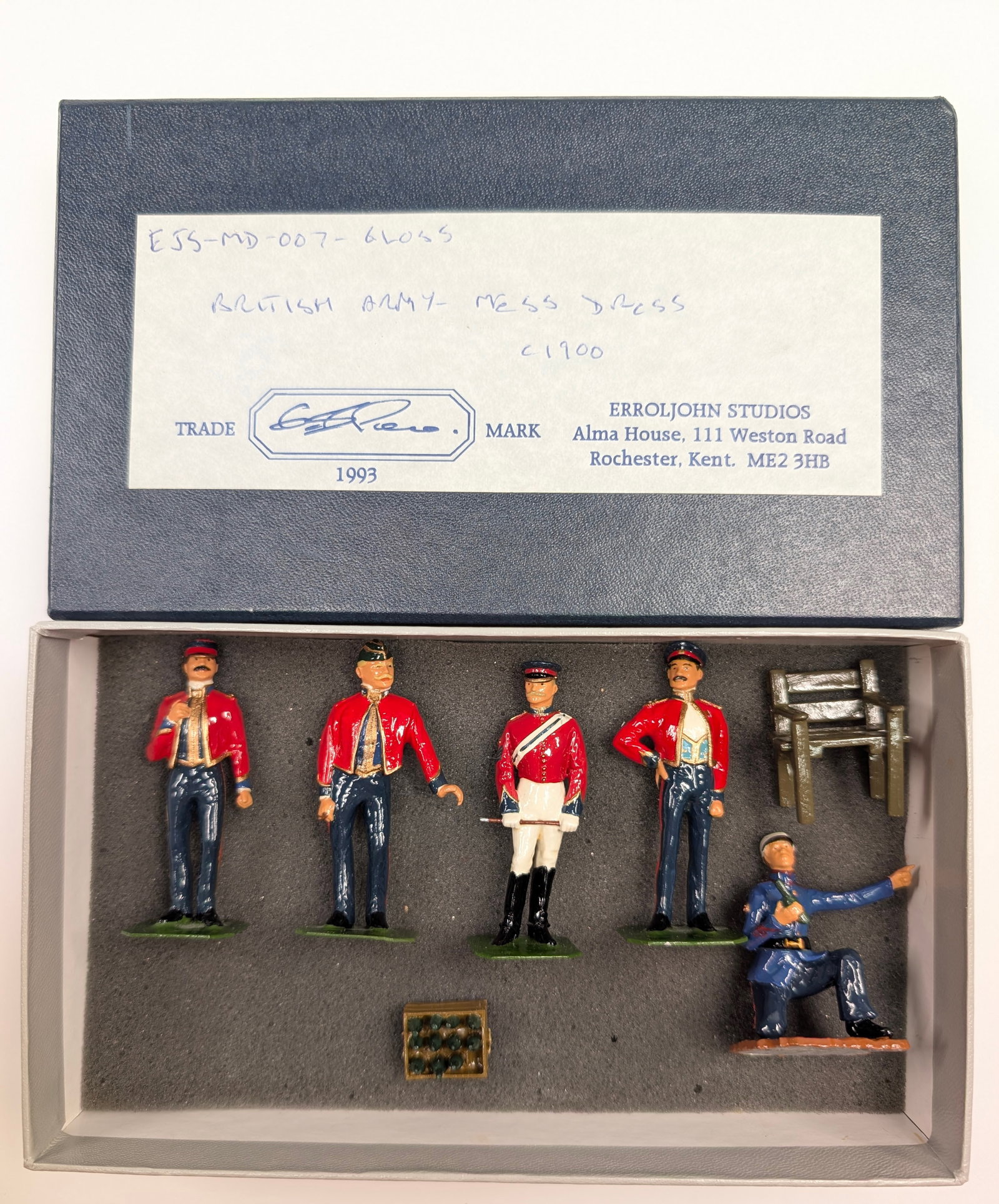 ERROL JOHN STUDIOS BRITISH ARMY