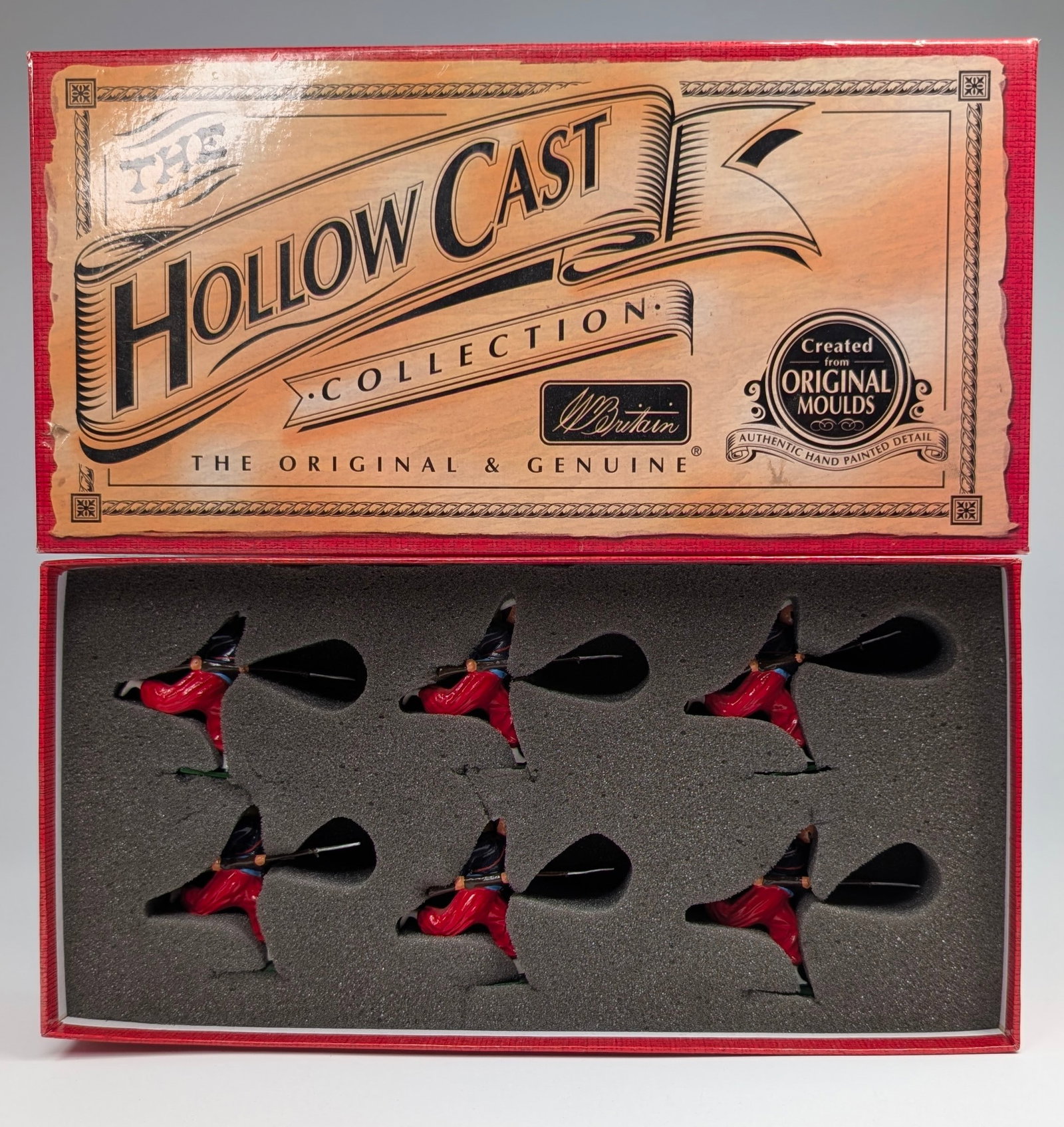 BRITAIN HOLLOW CAST 40198 CHARGING ZOUAVES (1 of 3)