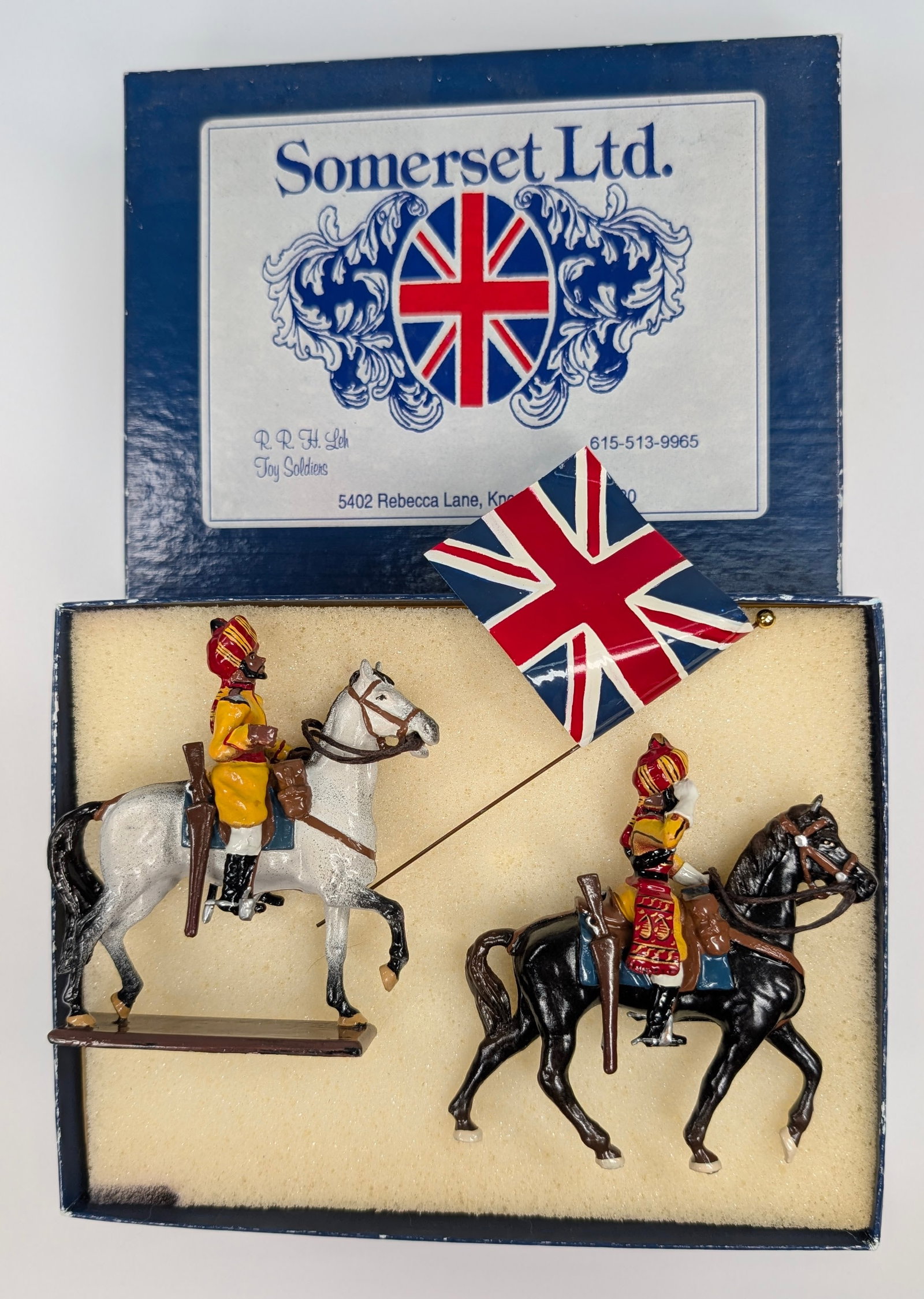 PAIR OF SOMERSET LTD 1ST BENGAL: BOTH REMAIN IN VERY GOOD CONDITION WITH BOX.