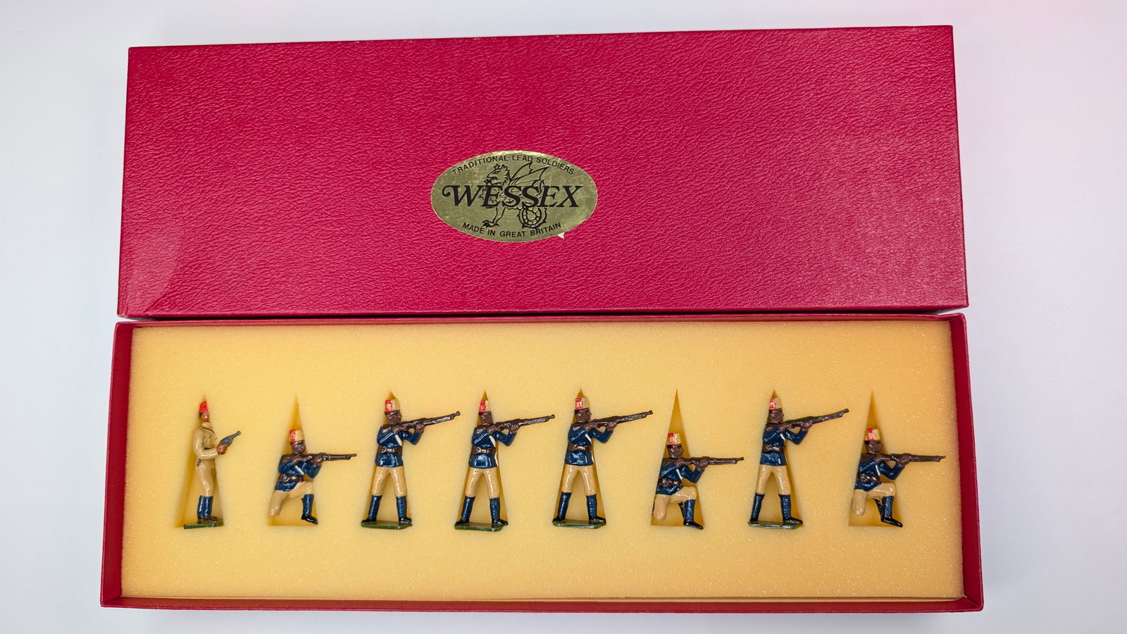 WESSEX X1 SUDANESE SOLDIER SET: SET REMAINS IN VERY GOOD CONDITION WITH BOX.