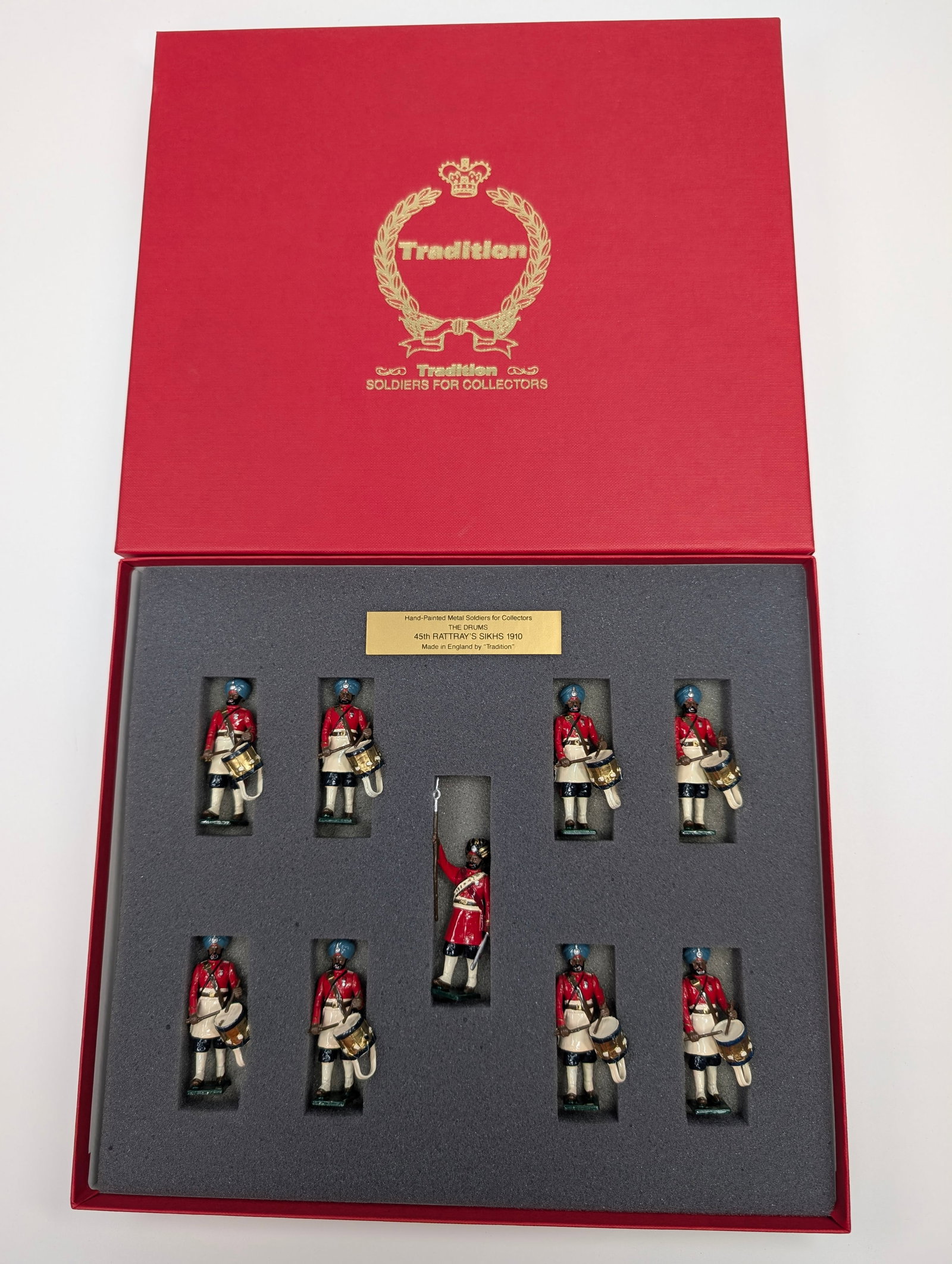 TRADITION NO. 76 THE 45TH RATTRAY'S SIKHS 1910: SET REMAINS IN VERY GOOD CONDITION WITH BOX.
